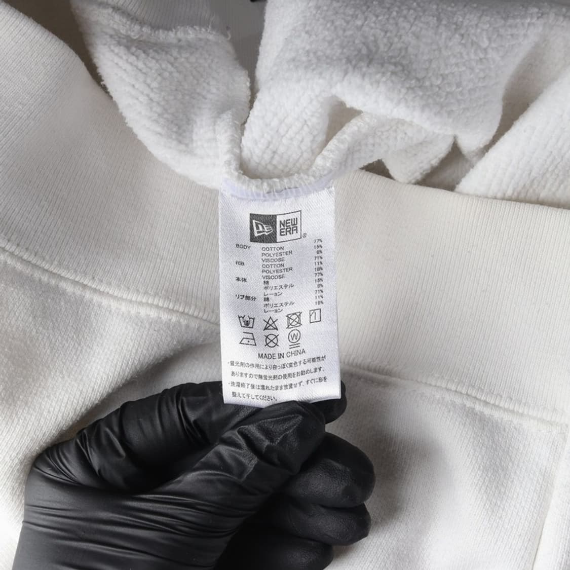 뉴에라 헤리티지 로고 하프집업 맨투맨 화이트 M 상품이미지6