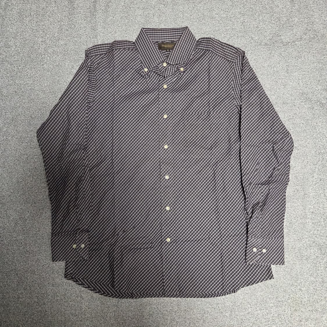 폴 스튜어트 버튼다운 체크셔츠 L(100) 상품이미지2