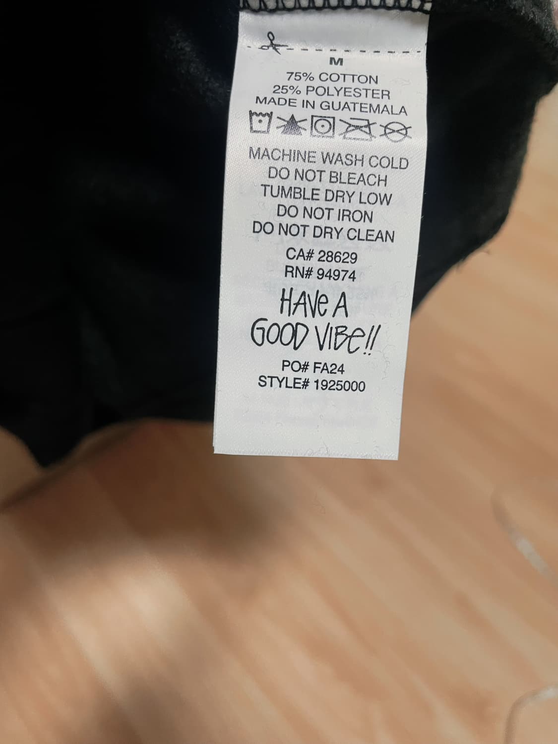 스투시 후드 블랙 새상품 상품이미지3