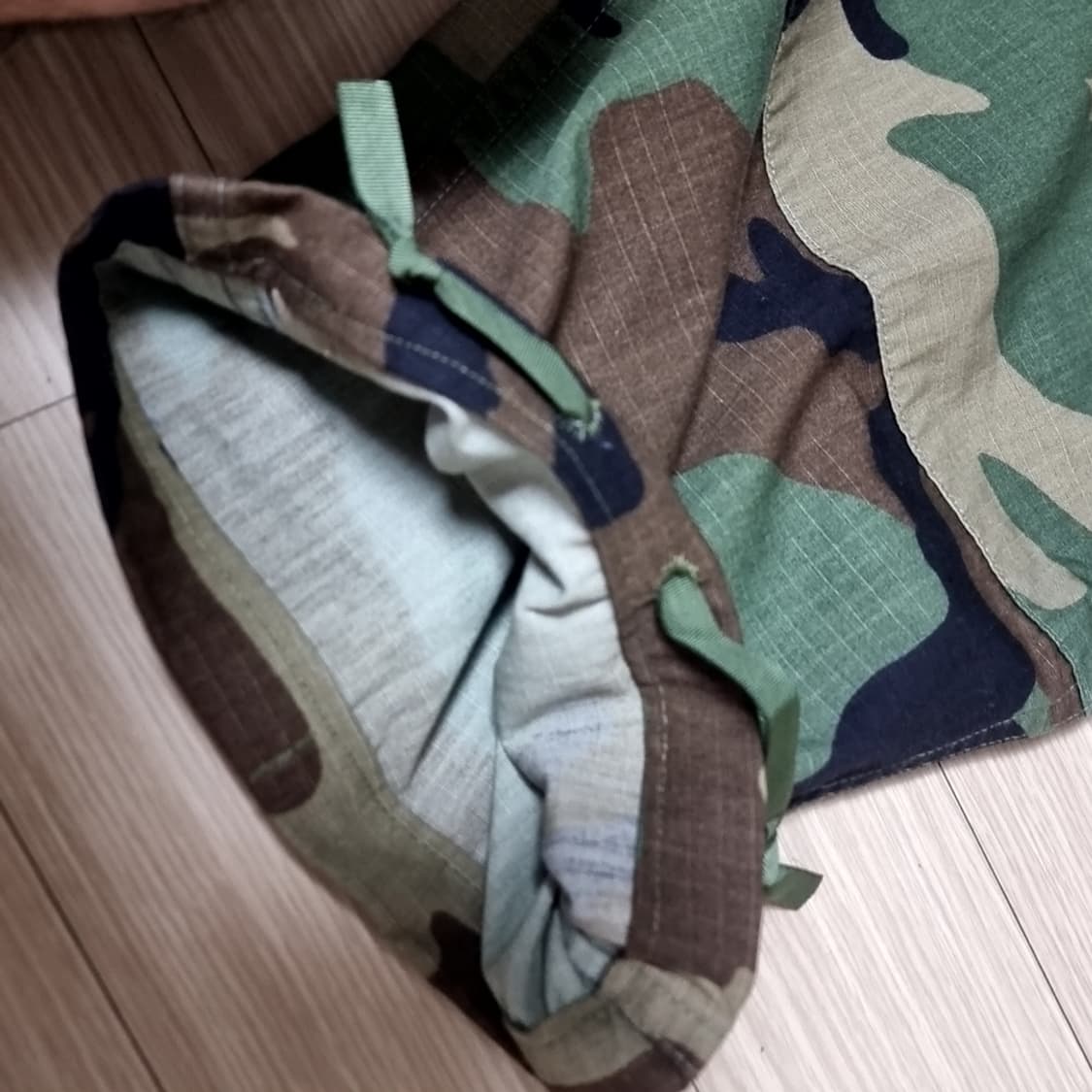 미군 우드랜드 카모 밀리터리 카고 바지(라지) 상품이미지4