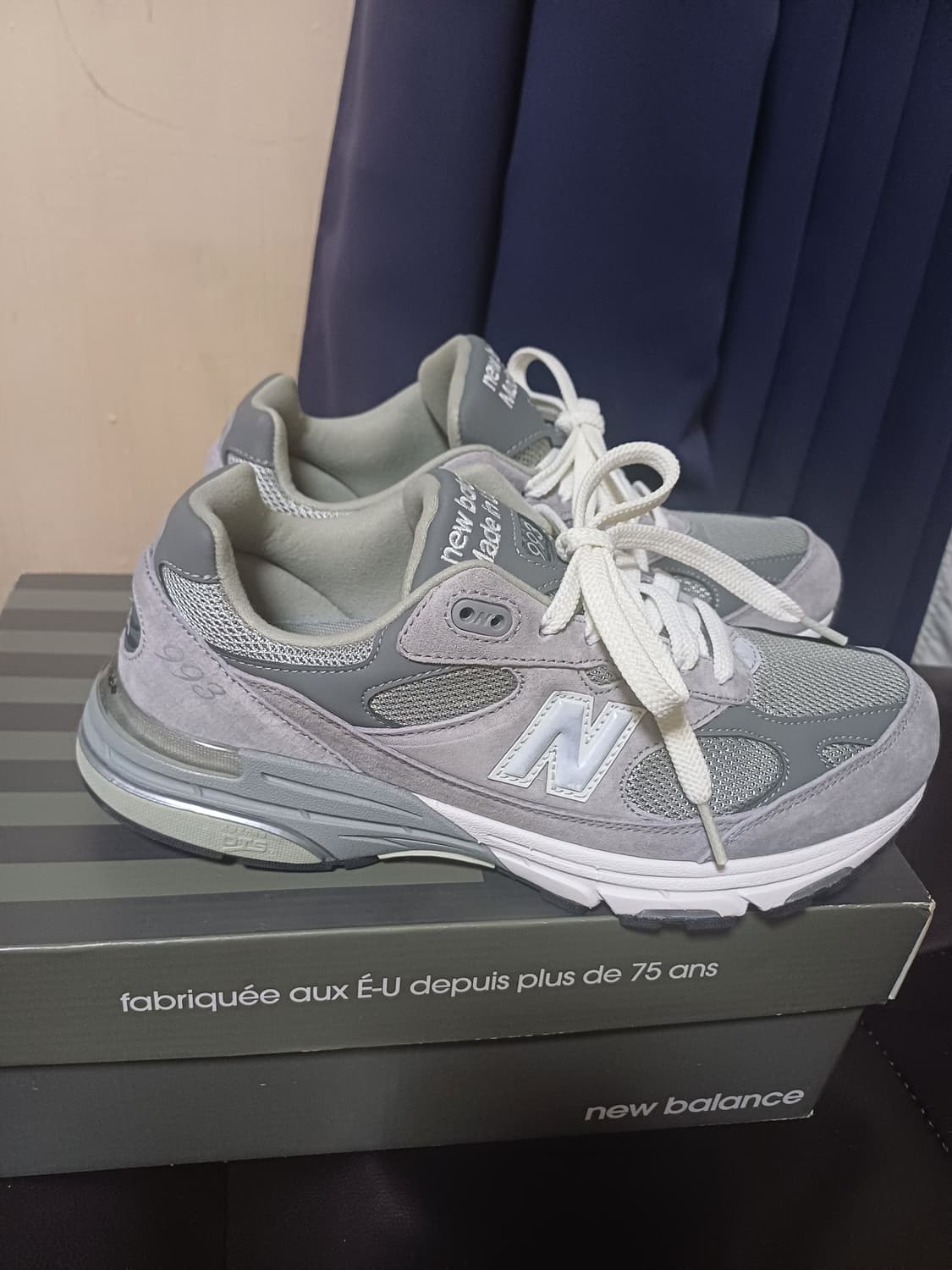 뉴발란스993 그레이 260size 발볼D 정품 상품이미지9