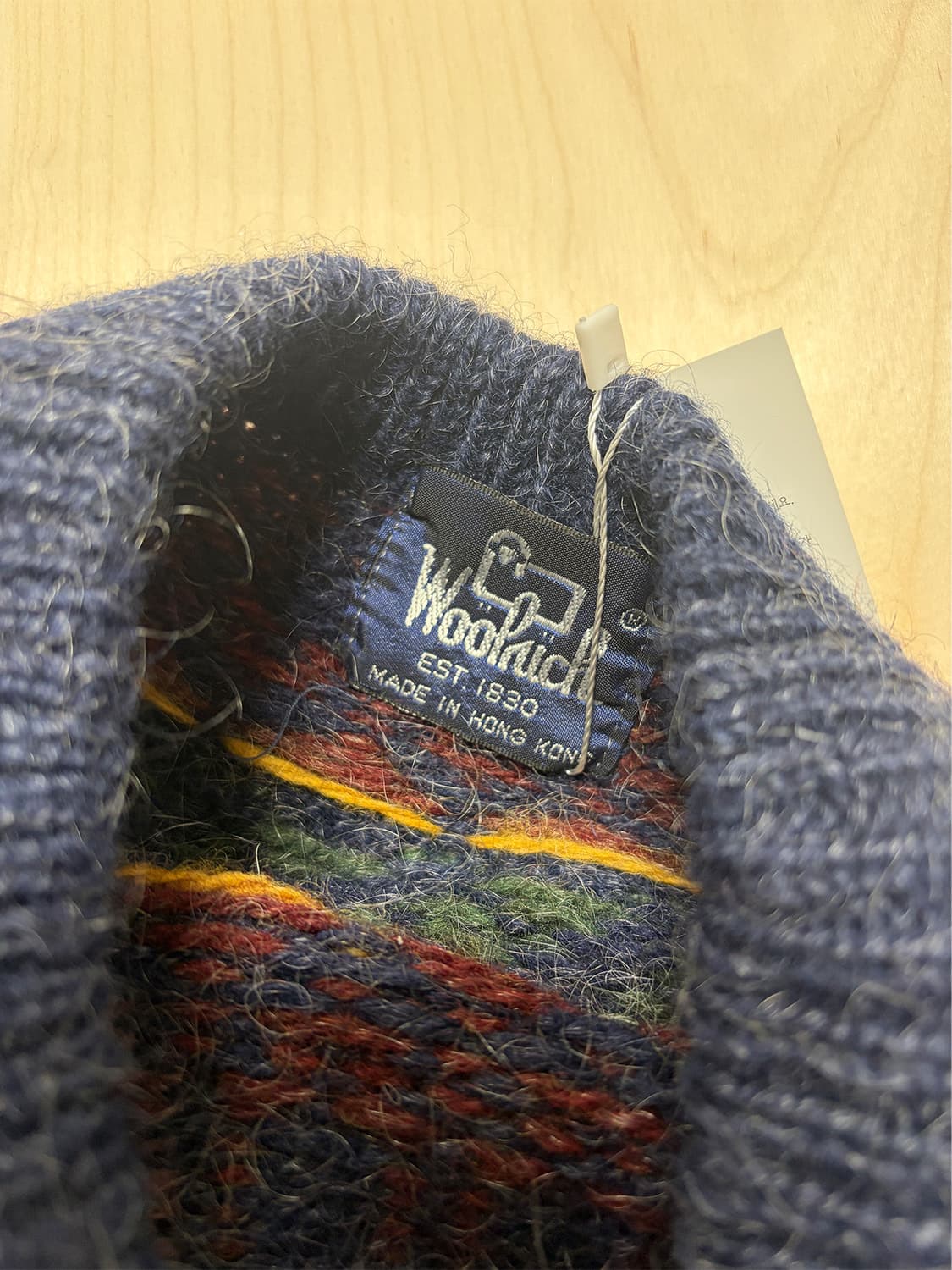 울리치 빈티지 노르딕 스웨터 상품이미지6