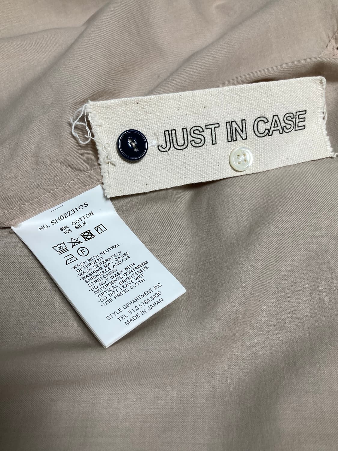 스틸 바이 핸드 Still by hand 셔츠 스탠드 밴드 차이나 카라 상품이미지8