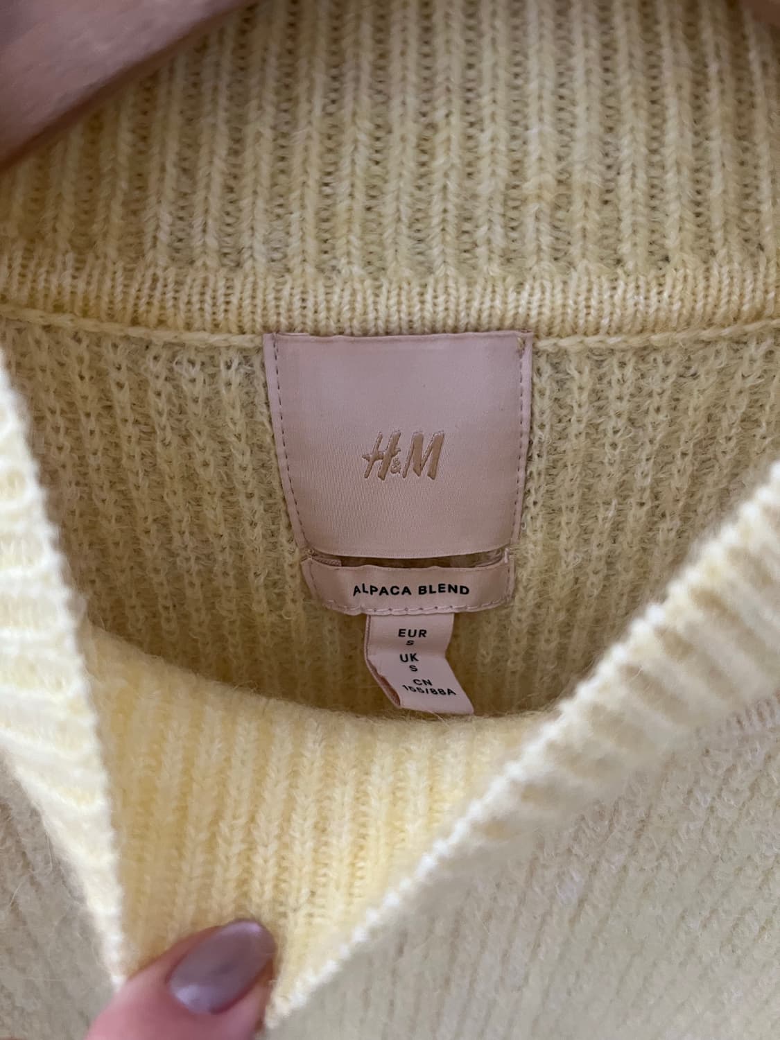 H&M 레몬니트 상품이미지2