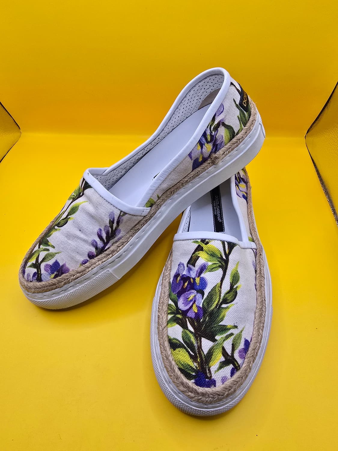 (정품)돌체앤가바나 플라워 에스파듀 슬립온(35)225~230 상품이미지3