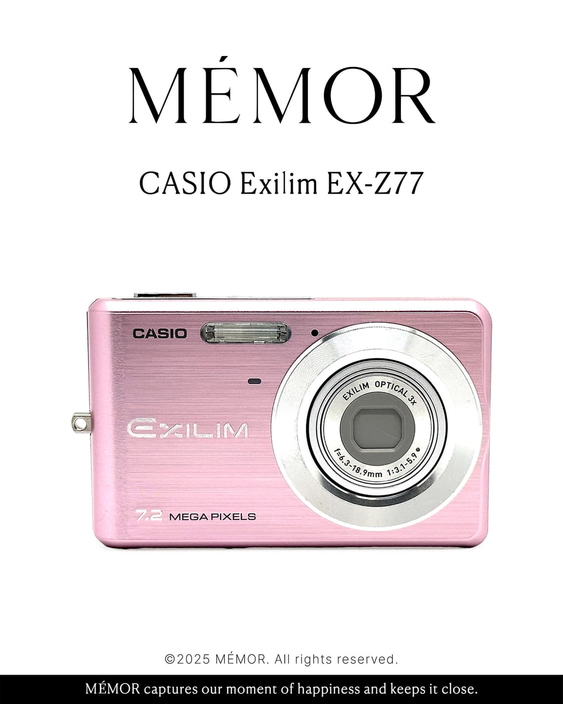 인물컷추천/뽀용작례🩷CASIO Exilim EX-Z77 카시오 디 상품이미지1