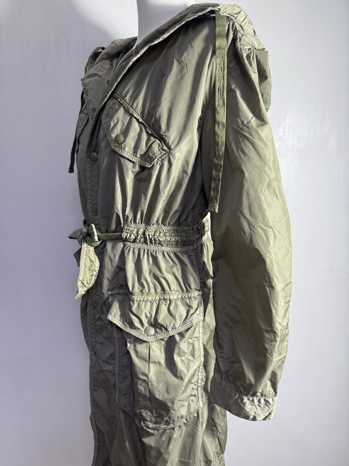 디젤 나일론 모즈 파카 y2k lgb goa 상품이미지9