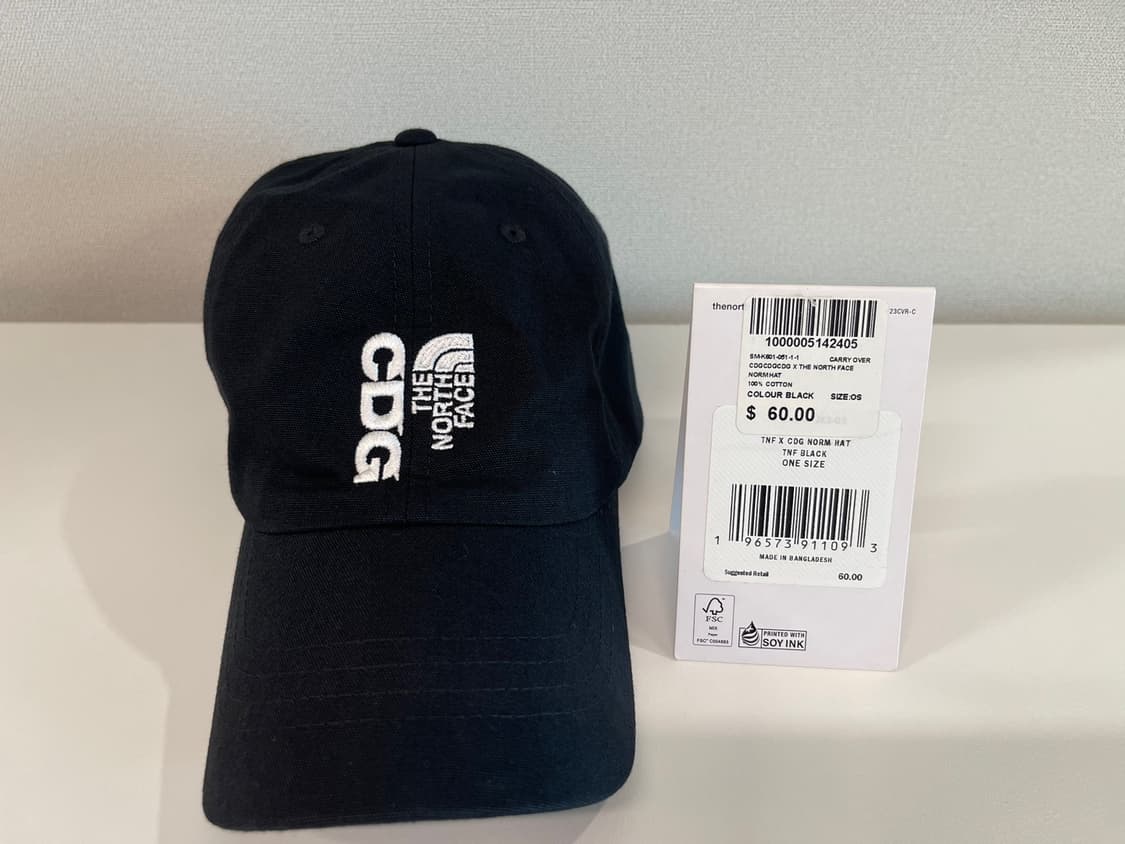 CDG x 노스페이스 꼼데가르송 놈 캡 상품이미지5