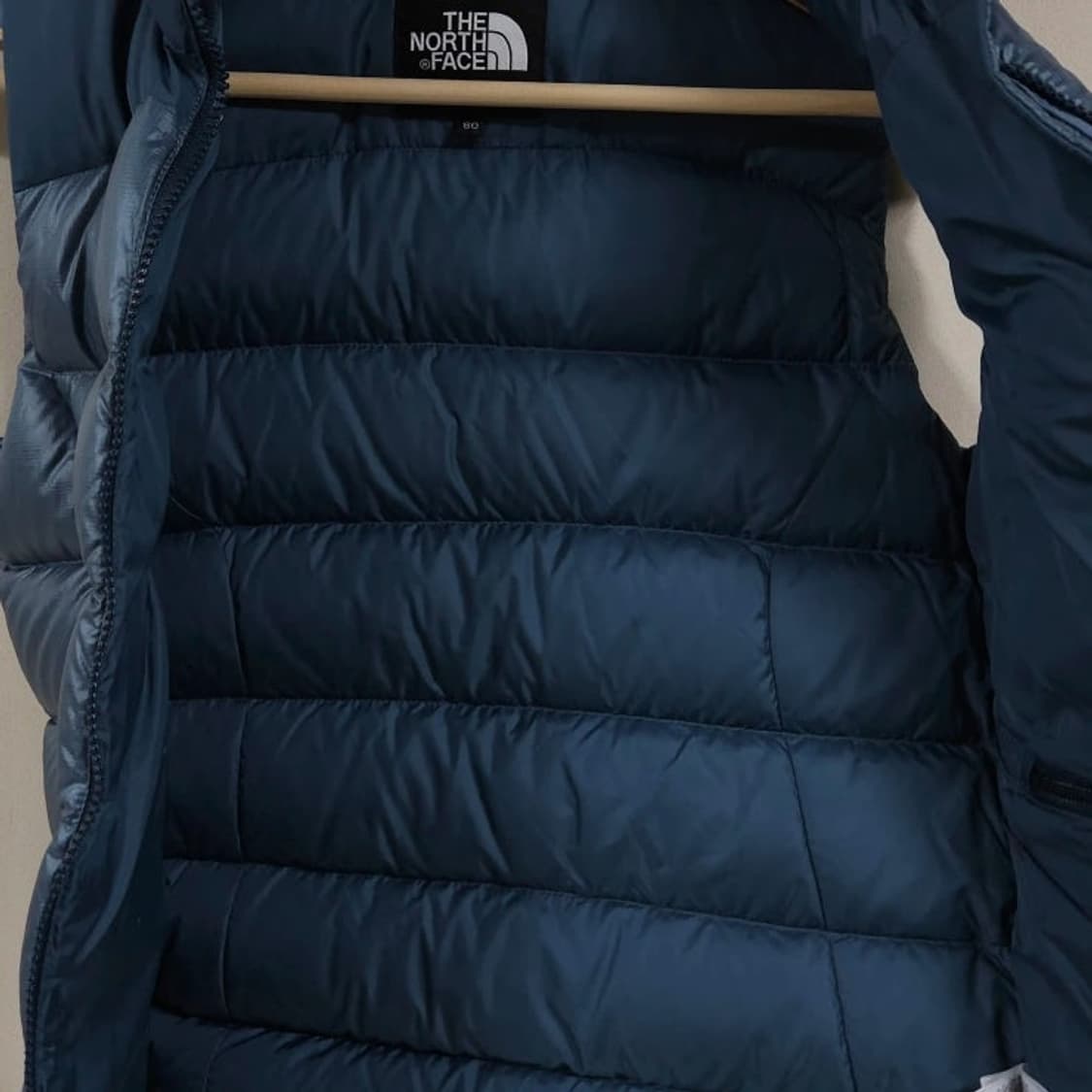 여성44)노스페이스700 구스다운 패딩조끼 베스트 상품이미지6