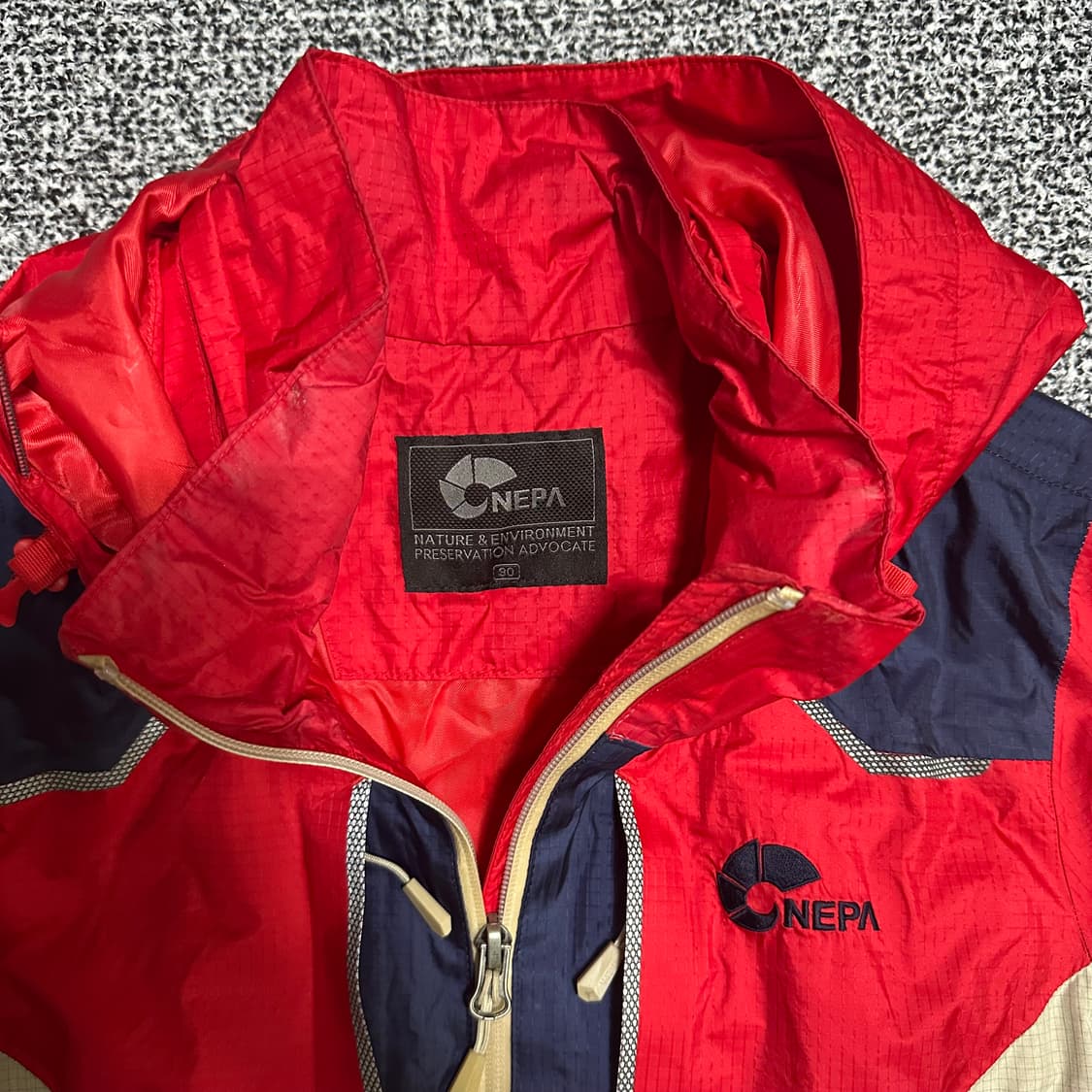 (90) 네파 등산 바람막이 자켓 상품이미지2
