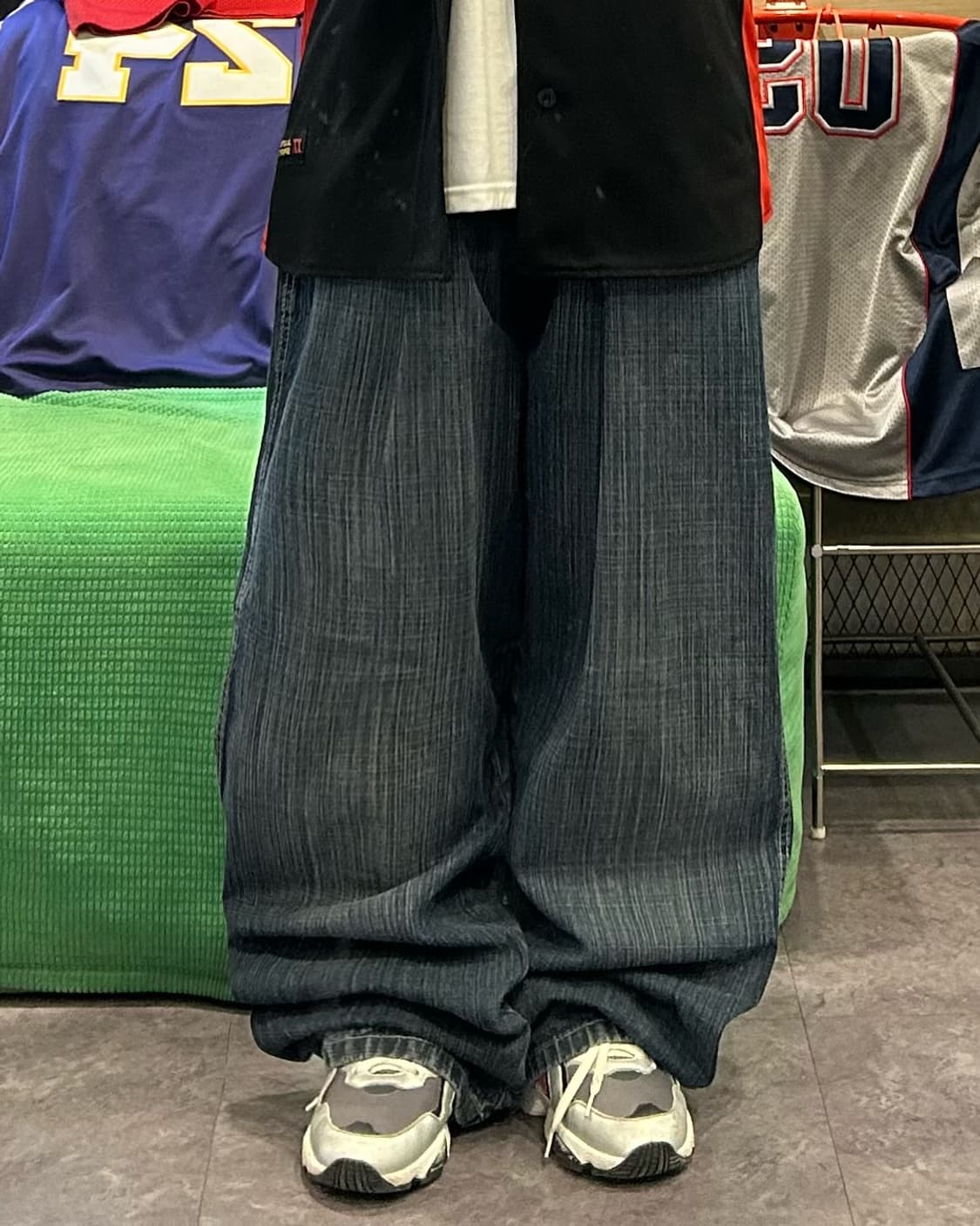 DODECA dark washing denim pts 상품이미지3