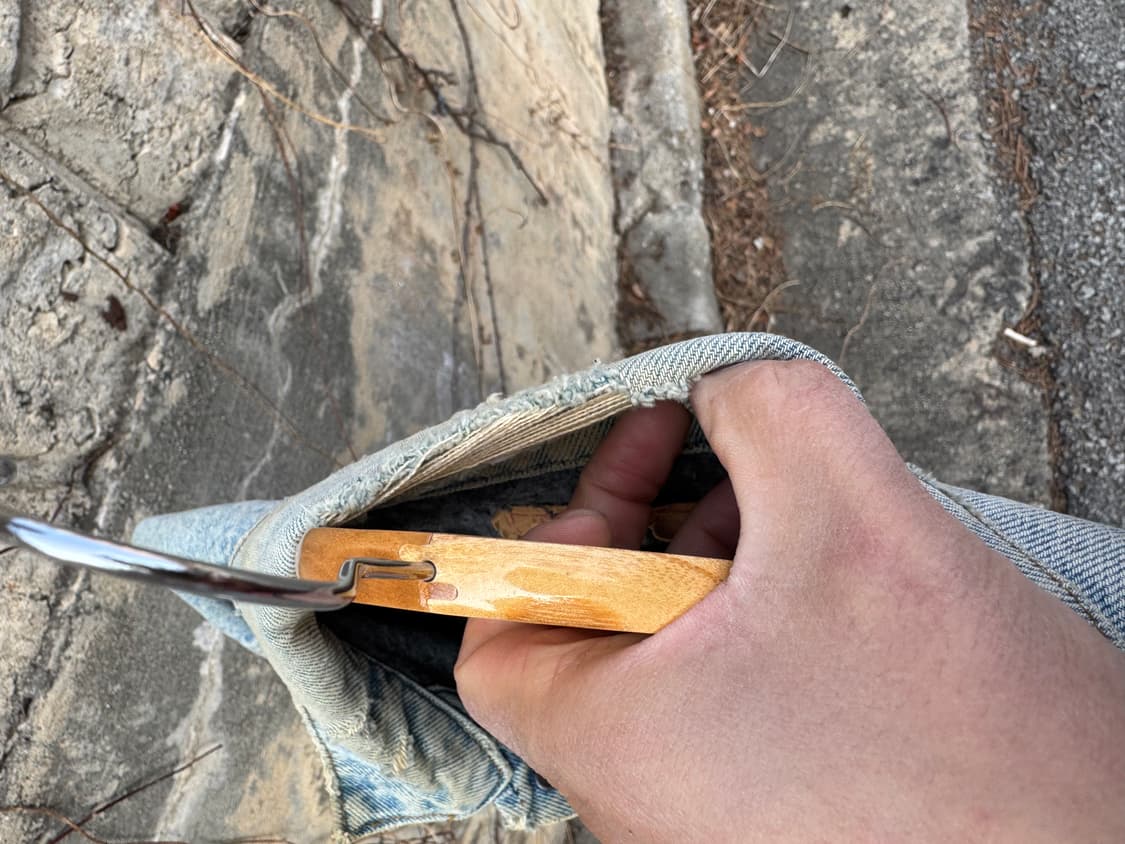 80s 리바이스 빈티지 컨디션 블랭킷 안감 데님 트러커 자켓 L 상품이미지8