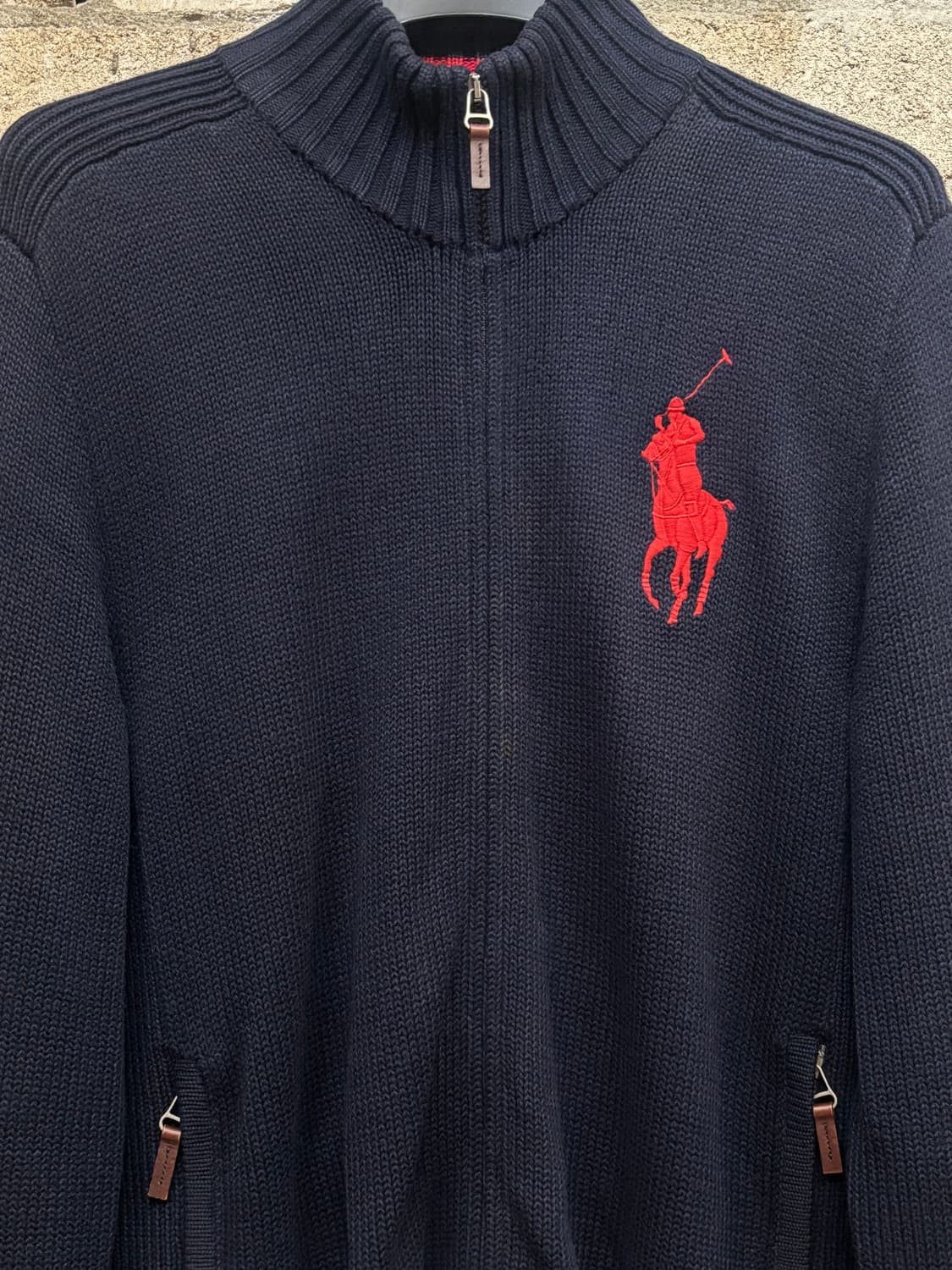 폴로 랄프 로렌 빅포니 집업 니트 상품이미지3