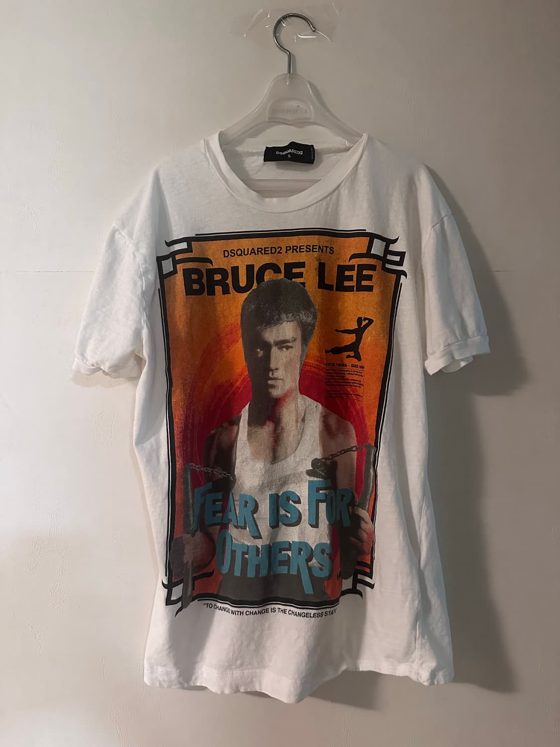 디스퀘어드2 브루스리 티셔츠 희귀 상품이미지1