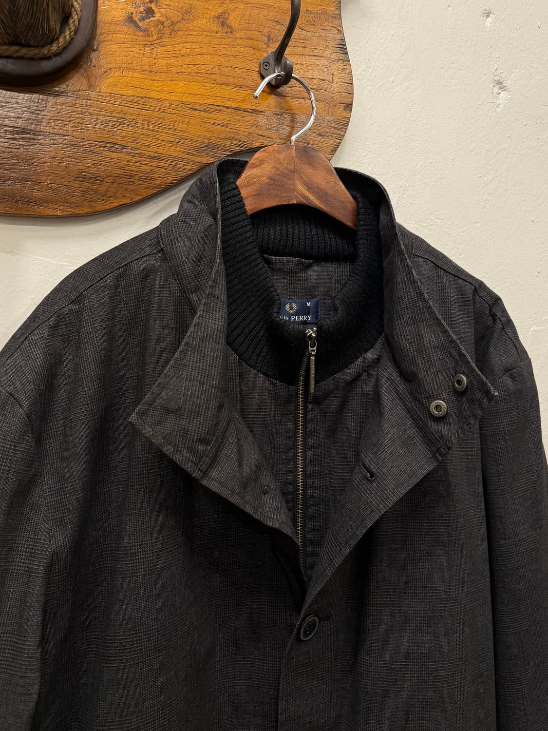 M) Fred Perry Quilted Lined Coat 상품이미지3