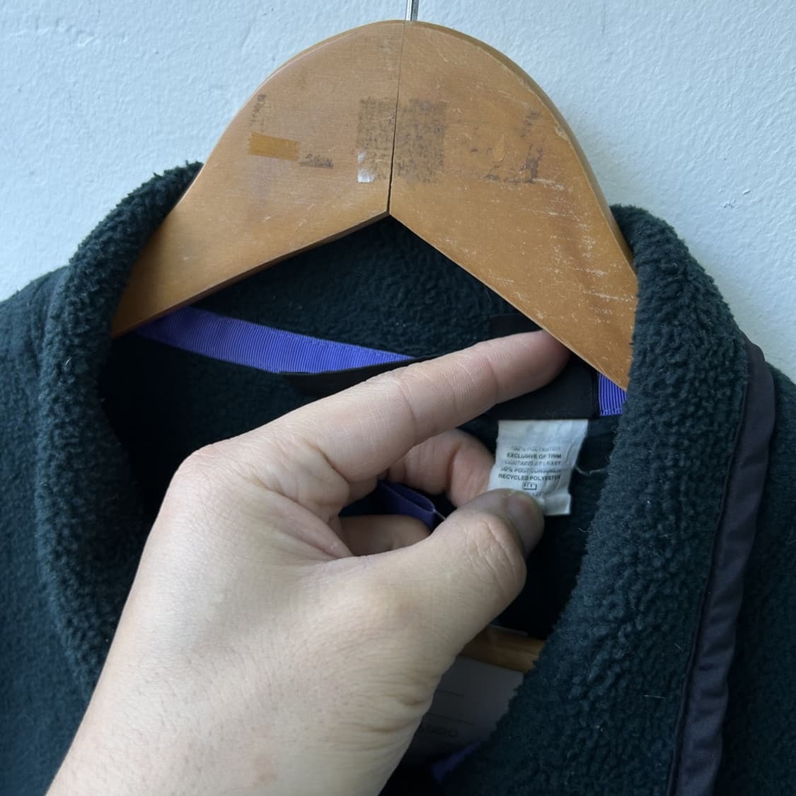 15551 - 90s 파타고니아 신칠라 플리스 풀오버 상품이미지4