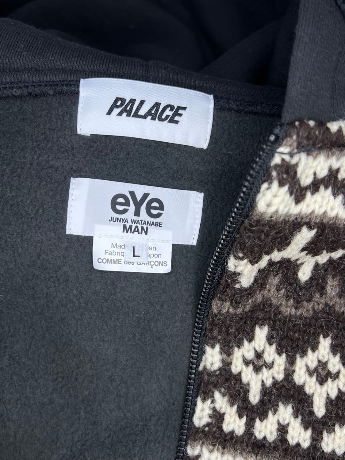 준야와타나베 x 팔라스 24FW 니트 후디 상품이미지9