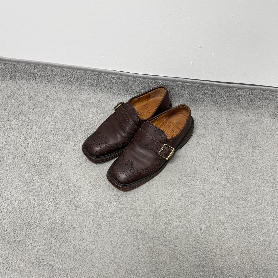 Tricker's x Ships belted shoes 상품이미지1