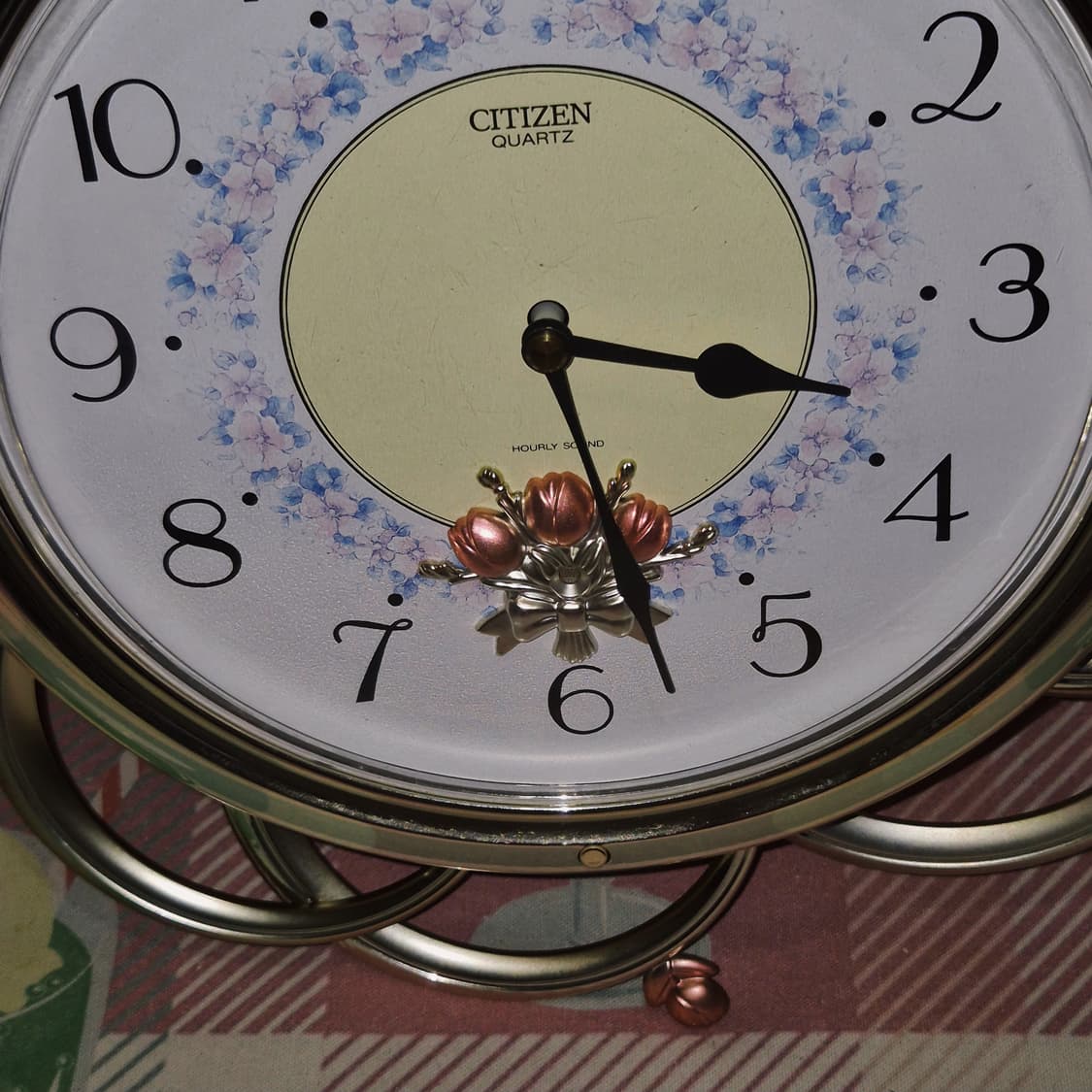 70s 시티즌 튤립 꽃잎 멜로디 괘종 벽시계 상품이미지8