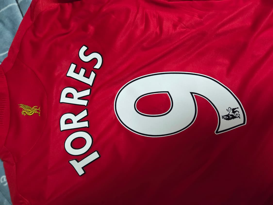 08 10 리버풀 토레스 긴팔 유니폼 해외L 상품이미지7