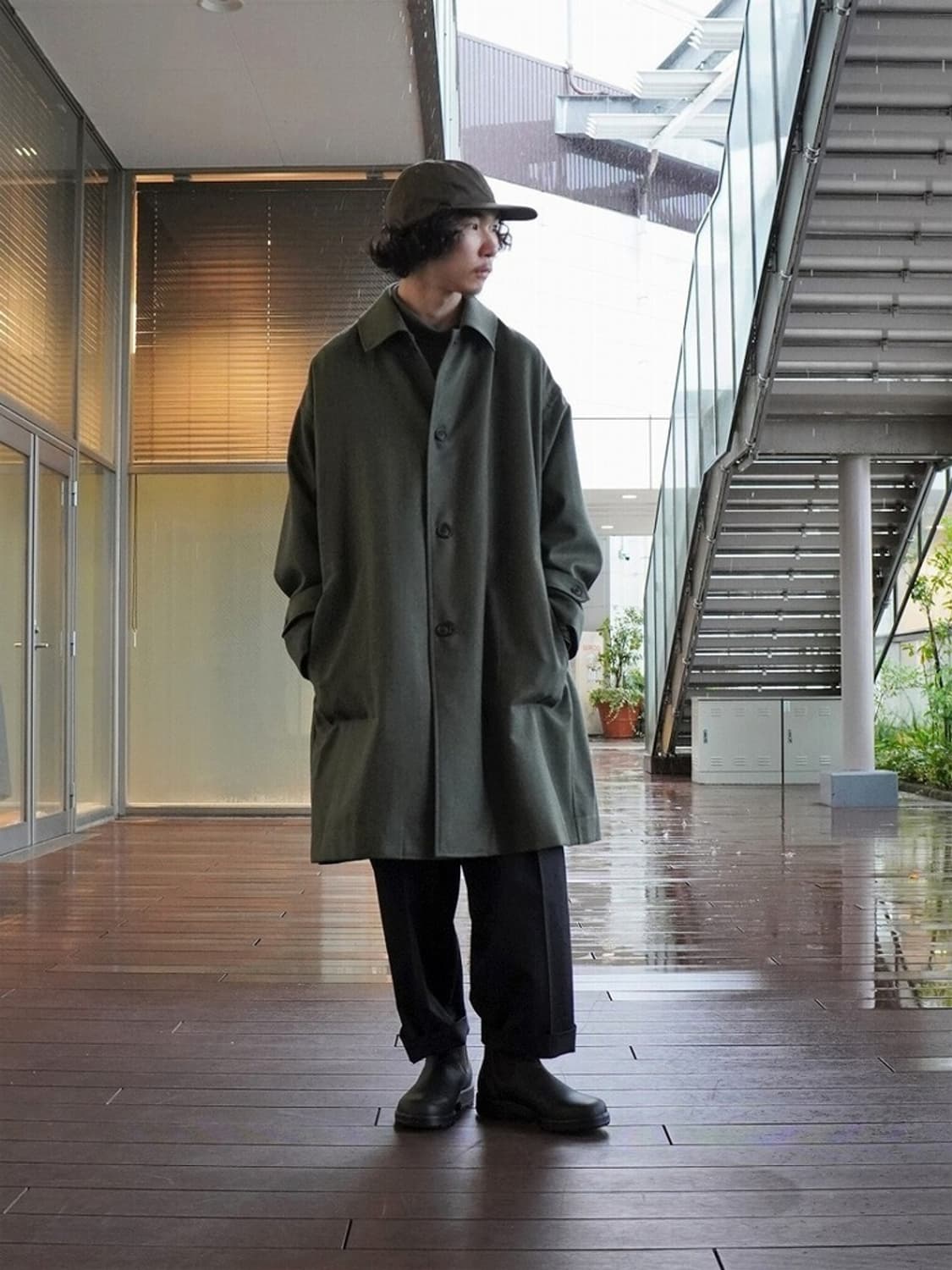 마카웨어 소프트 울 셔츠 코트 상품이미지1