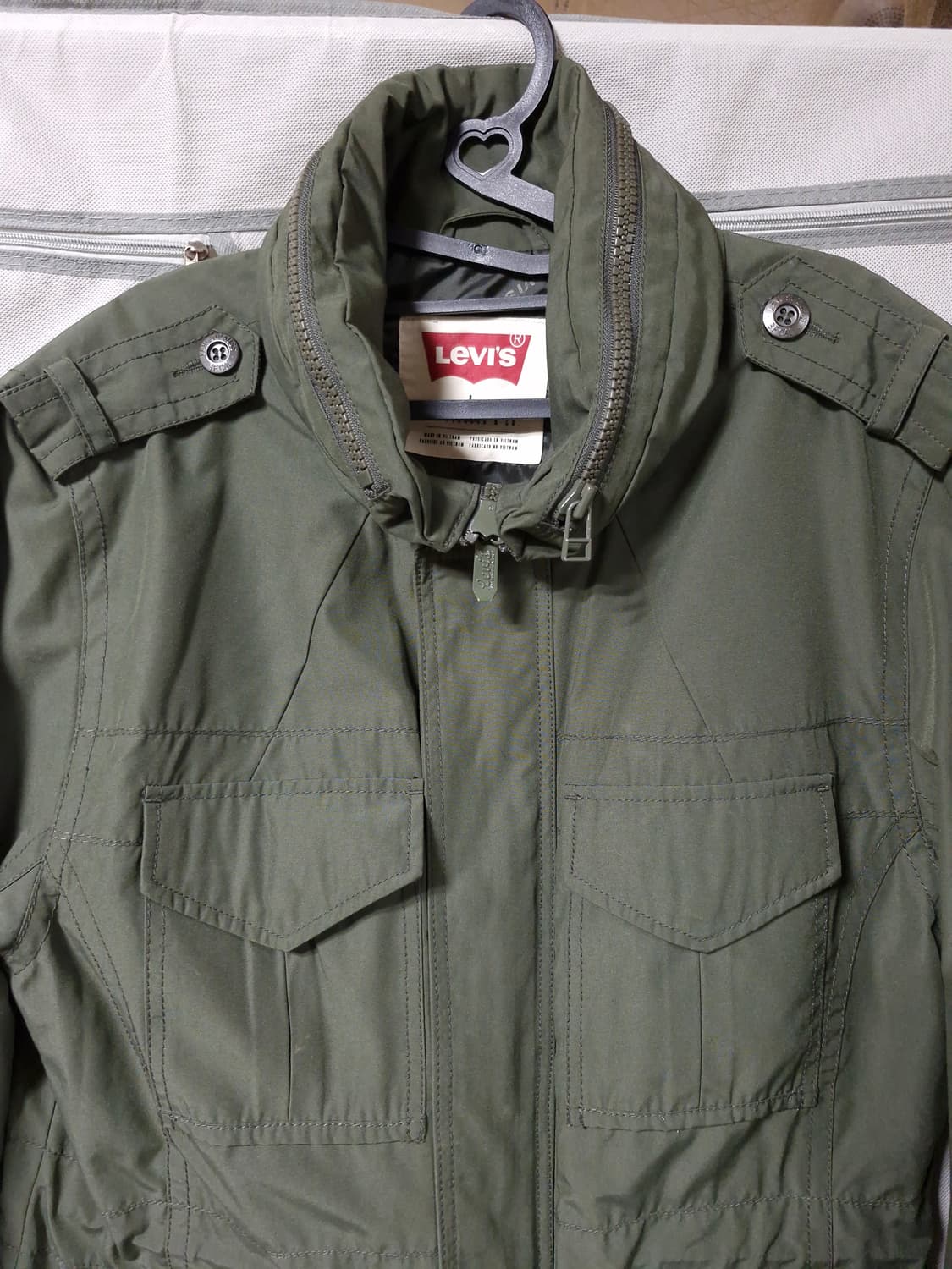리바이스 빈티지 M65 카키 필드자켓 상품이미지2