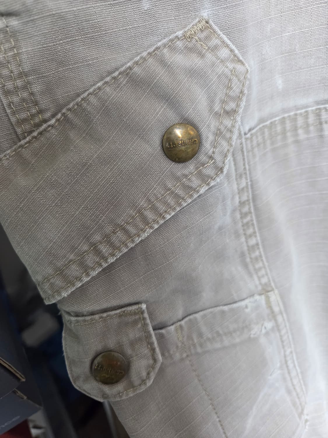 칼하트 USA 데저트 탄 립스탑 카고 더블니 워크팬츠
34사이즈 상품이미지7