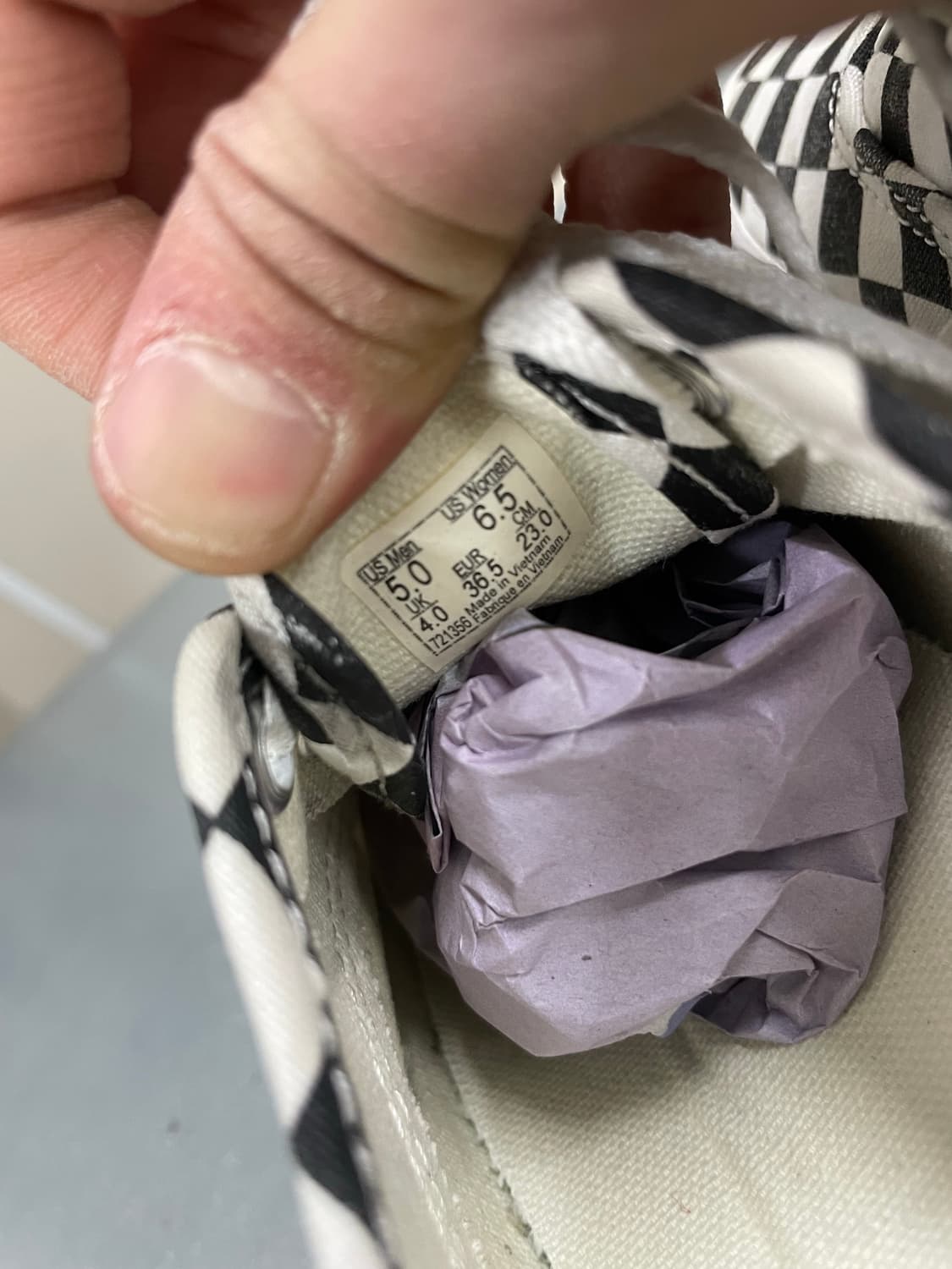 반스 어센틱 체커보드 플랫폼 230 상품이미지10