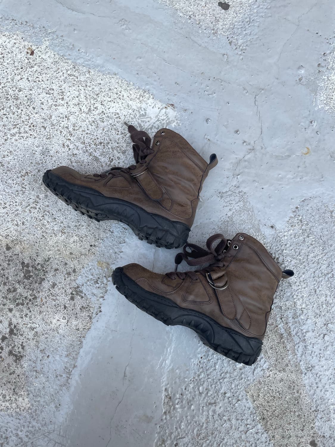 negativethree 네거티브쓰리 엔지니어 부츠 스니커즈 브라운 상품이미지6