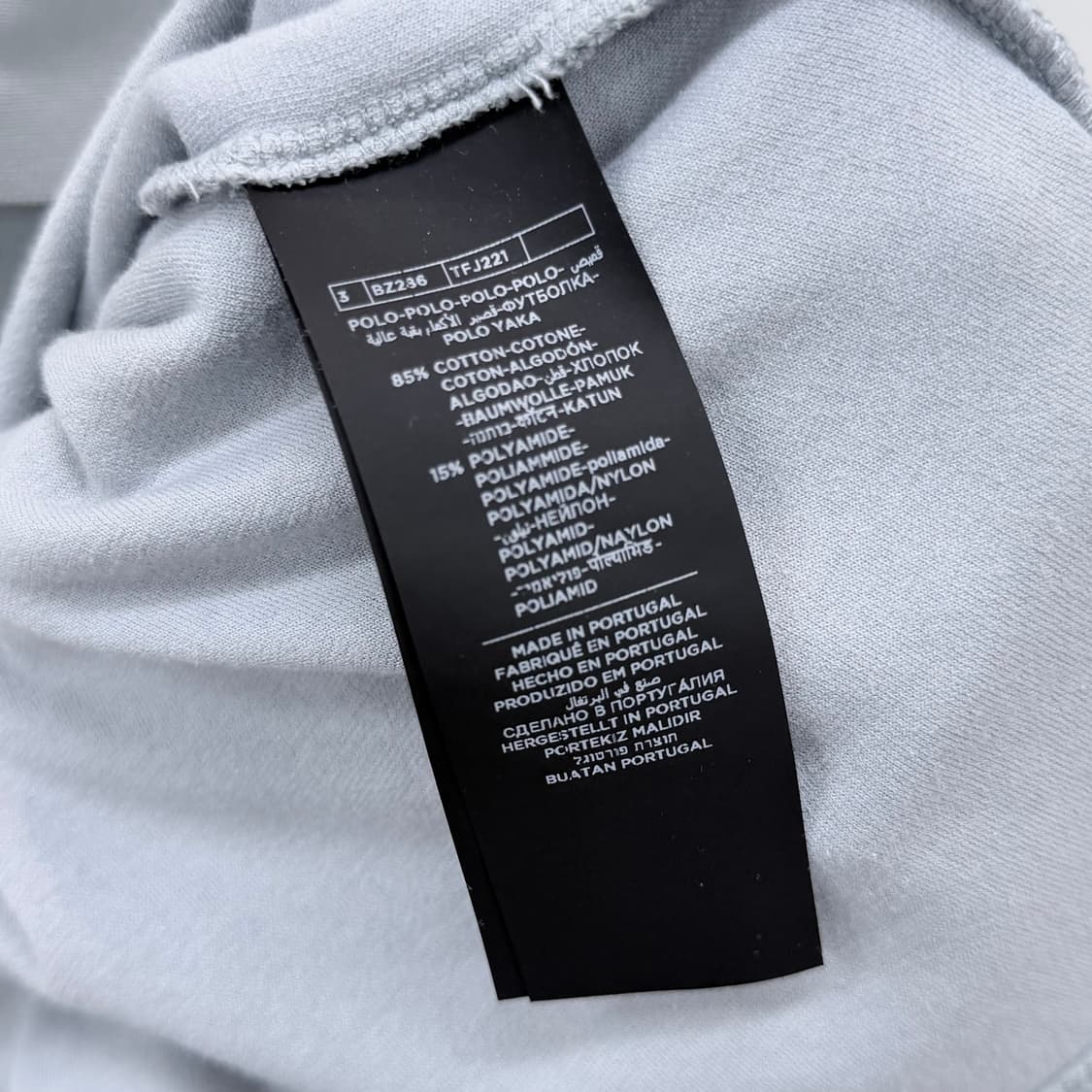 [S+급/48] 톰포드 로고 폴로 반팔 카라 티셔츠 라이트 블루 상품이미지6