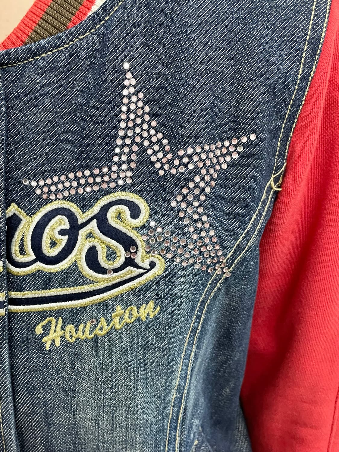 mlb 키치 핫픽스 데님 자켓  상품이미지3