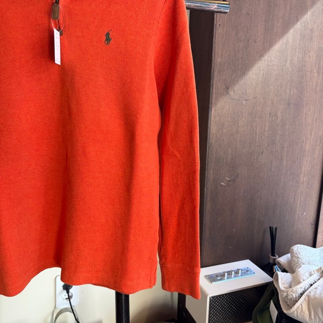 15288 - 폴로 랄프로렌 오렌지 반집업 니트 상품이미지4