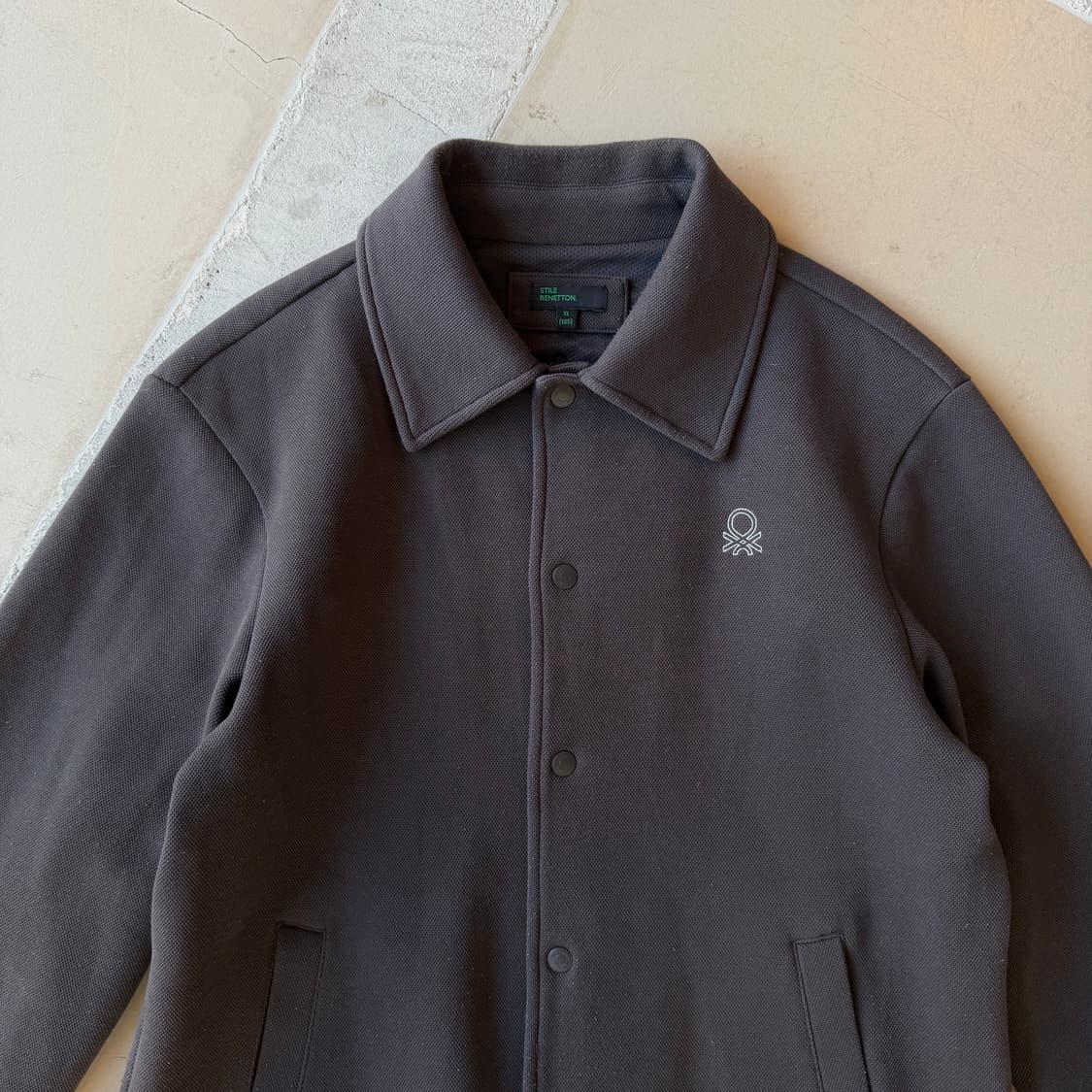 베네통 엠브로이드 봄버 자켓 상품이미지4