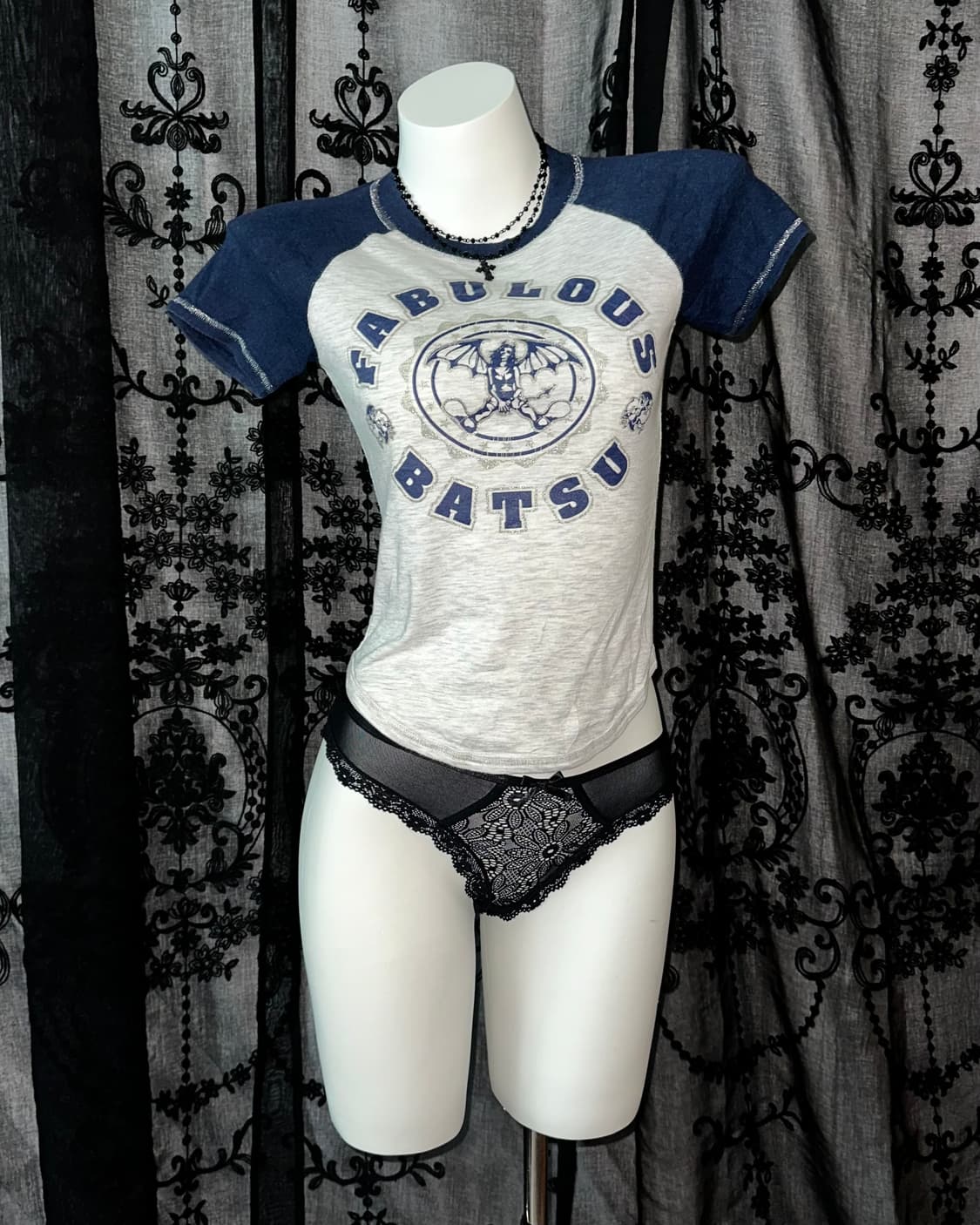 Blue Gray Short Sleeve 상품이미지1