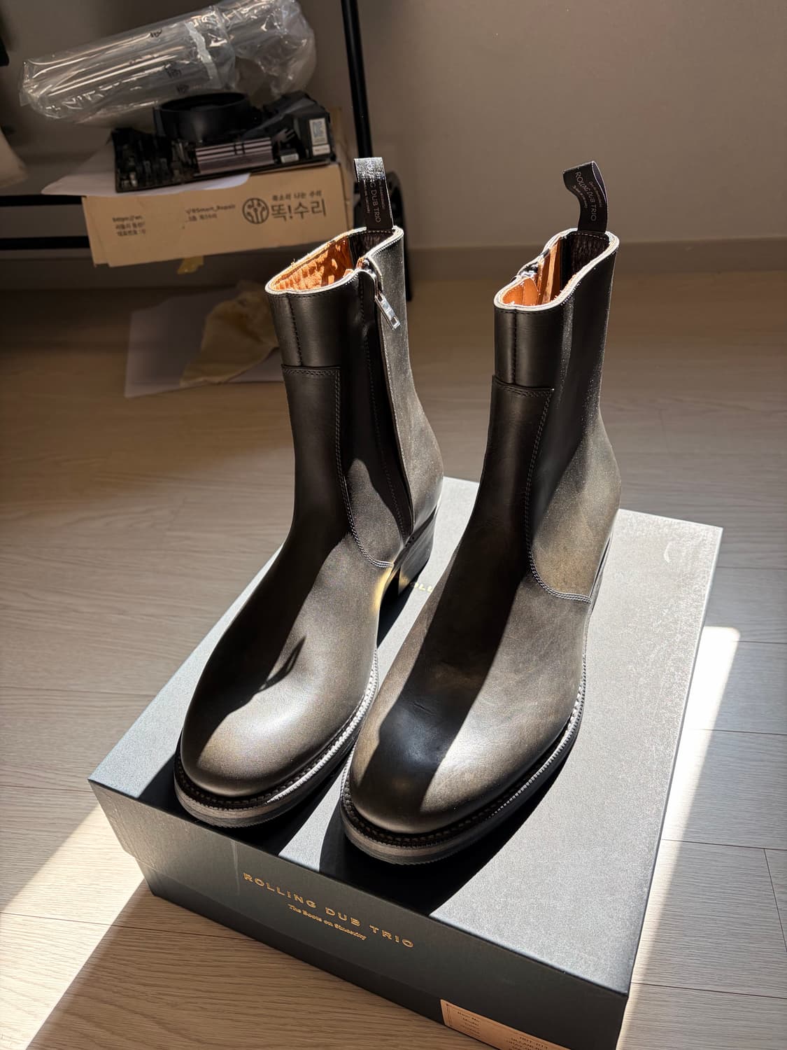 Rolling dub trio 그리핀 사이드집 guid gray  상품이미지1