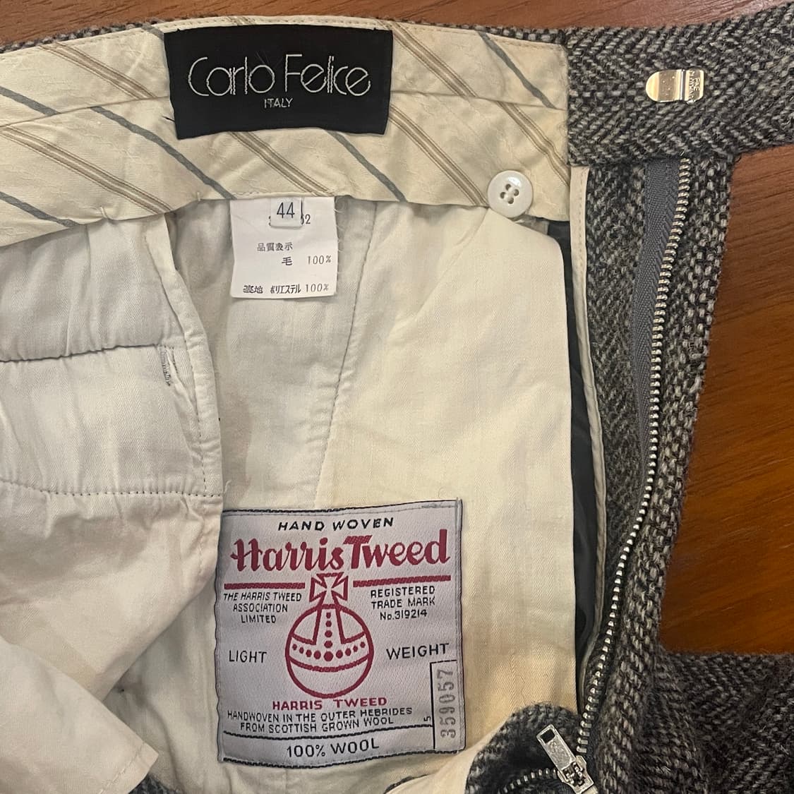Carlo Felie x Harris Tweed Wool Pants 상품이미지5