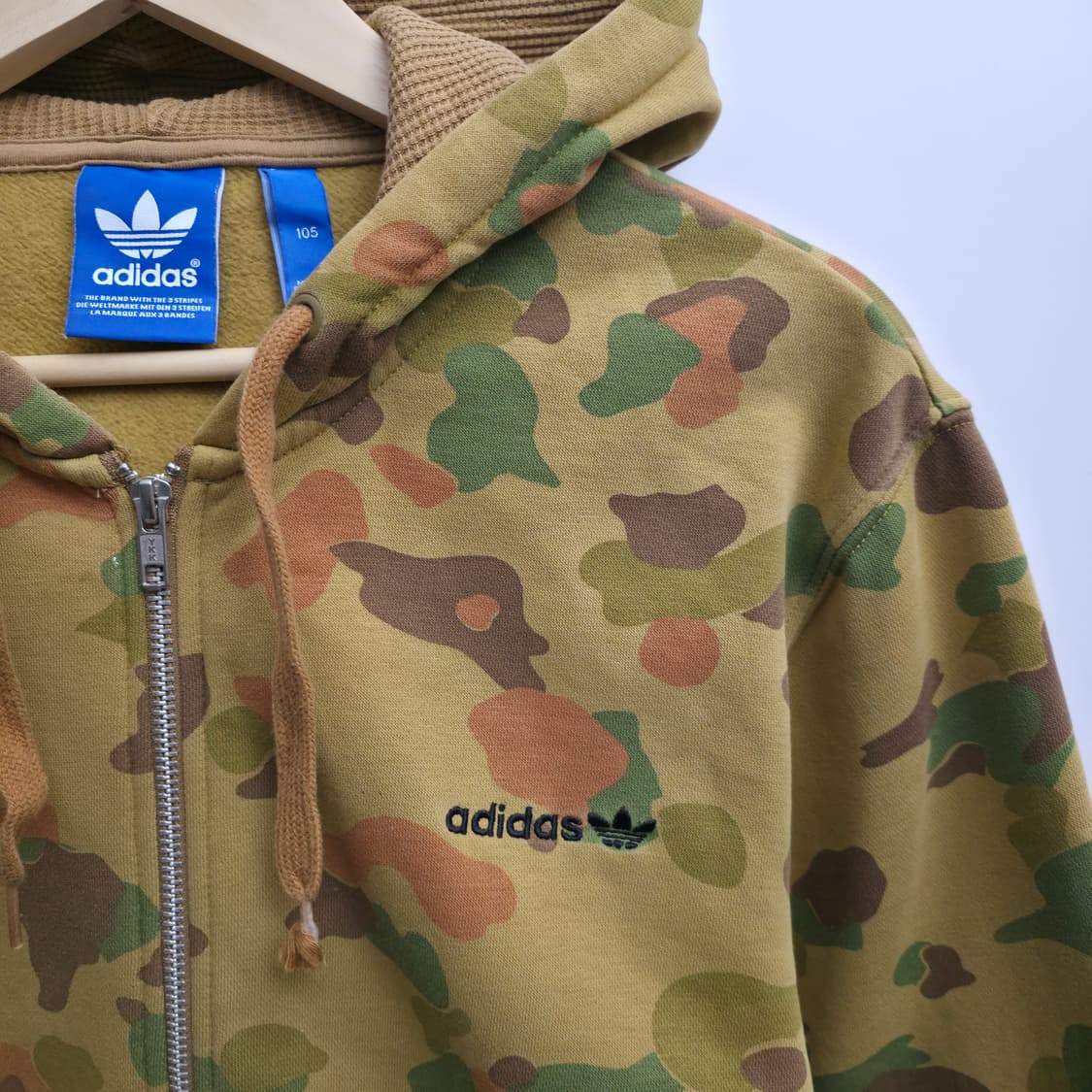 [XL] 아디다스 카모 후드집업 상품이미지4
