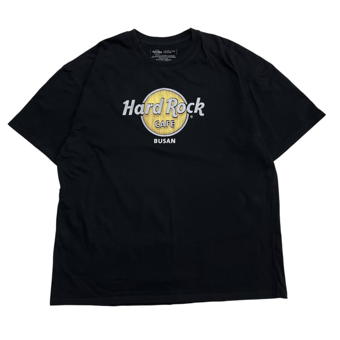 하드락 프린팅 블랙 반팔 2XL 상품이미지2