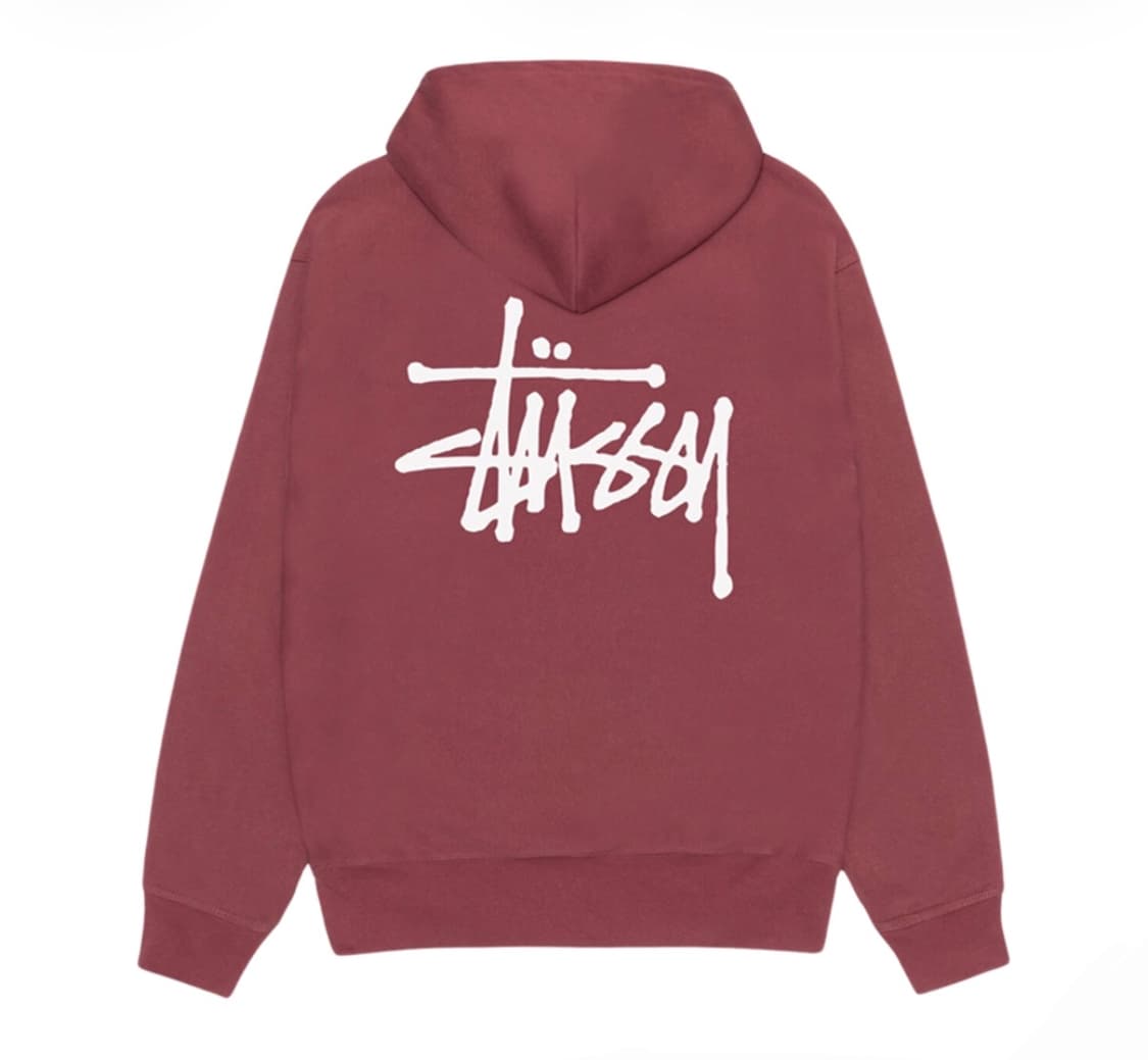 스투시 옥스블러드 후드티 상품이미지1