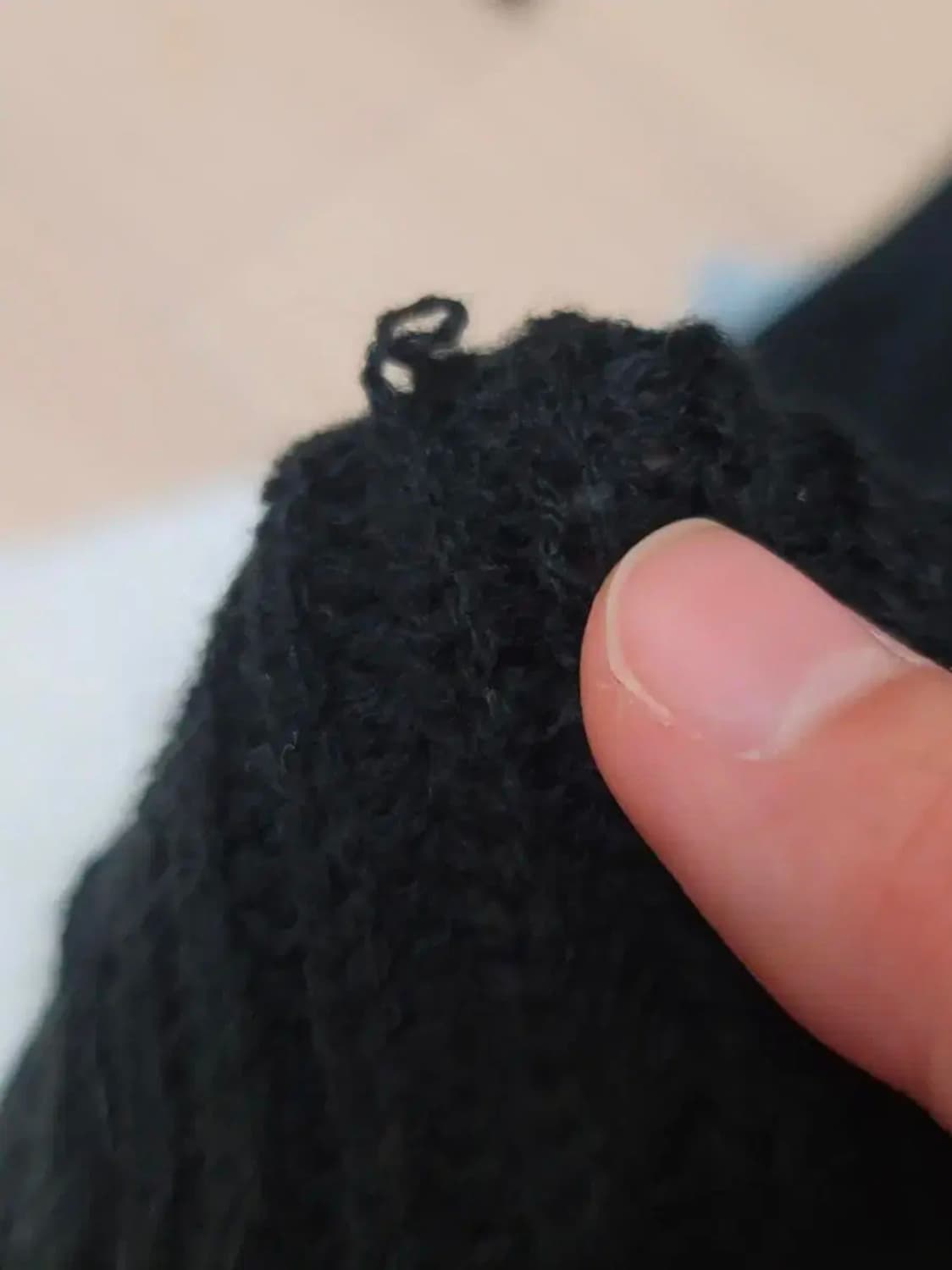 일본빈티지 새제품 axes femme 블랙 니트 원피스 상품이미지8