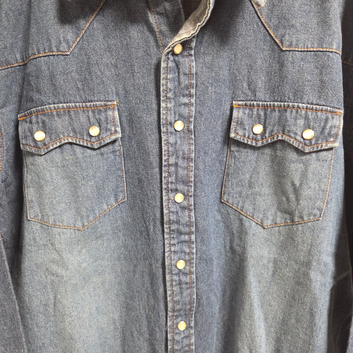 Amore Dune 웨스턴 데님셔츠 L(100) 상품이미지4
