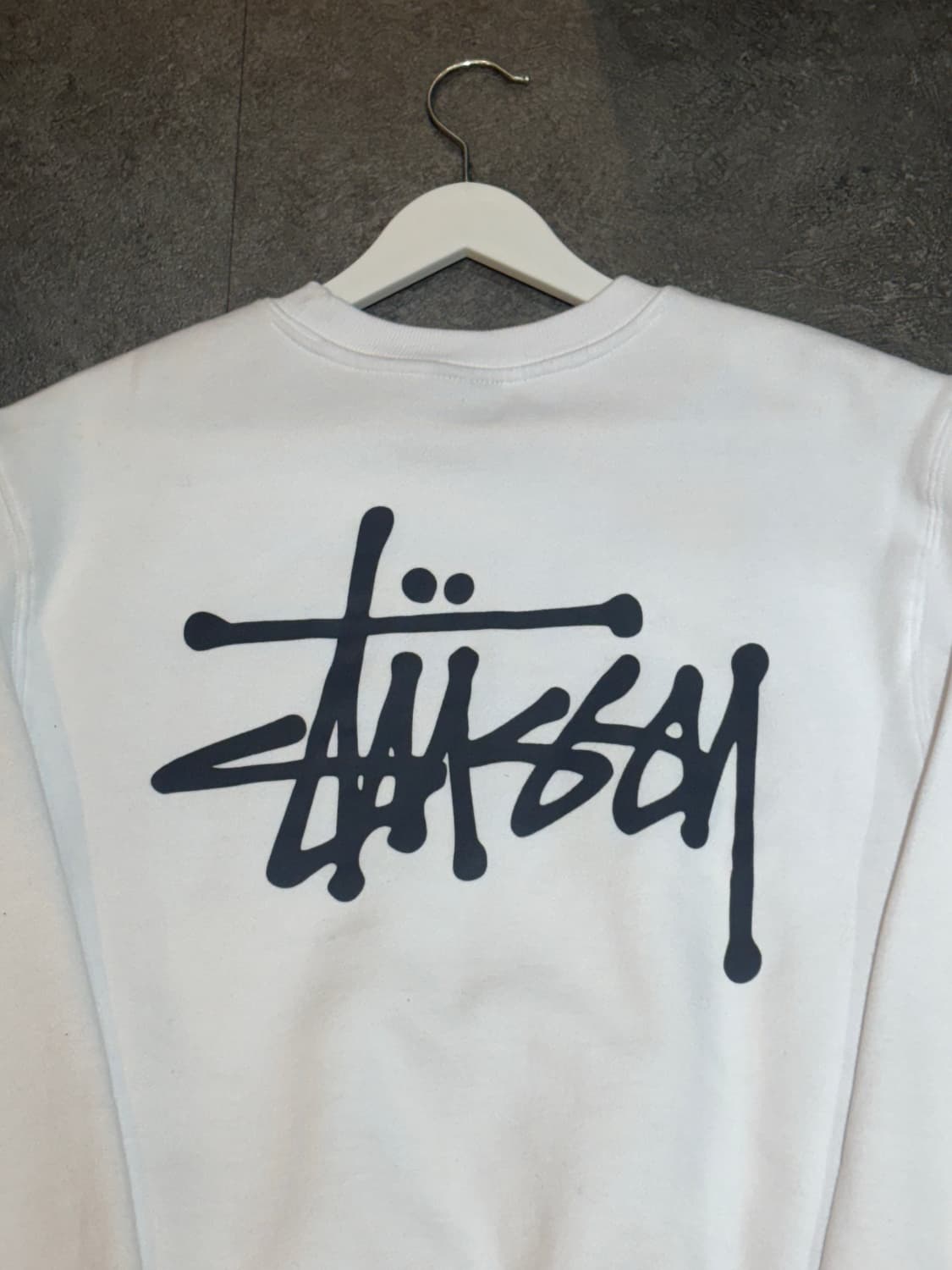 스투시 베이직 크루넥 맨투맨 S사이즈 상품이미지6