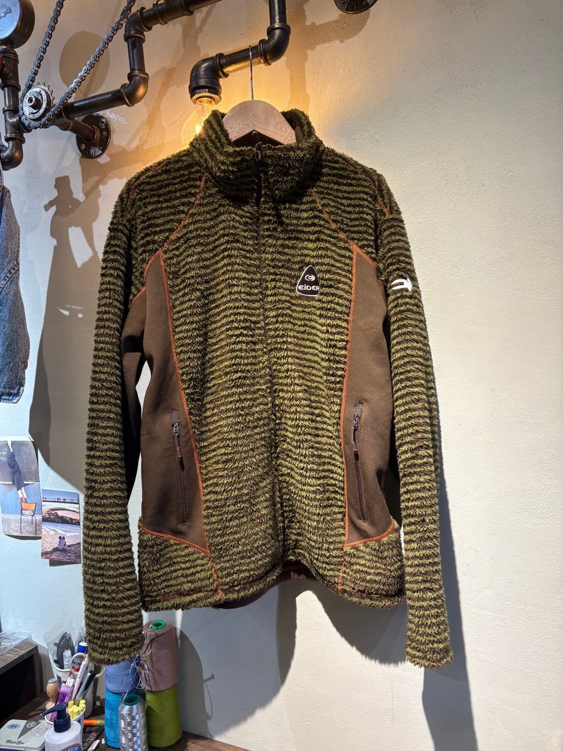 아이더 후리스 플리스 집업 상품이미지4