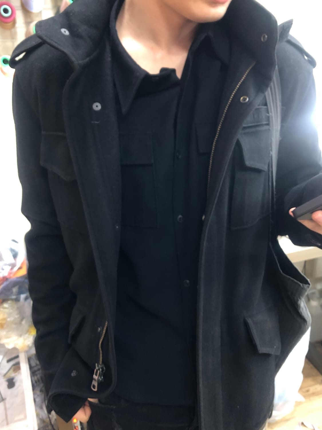 모노프리베 셔츠 자켓 상품이미지5