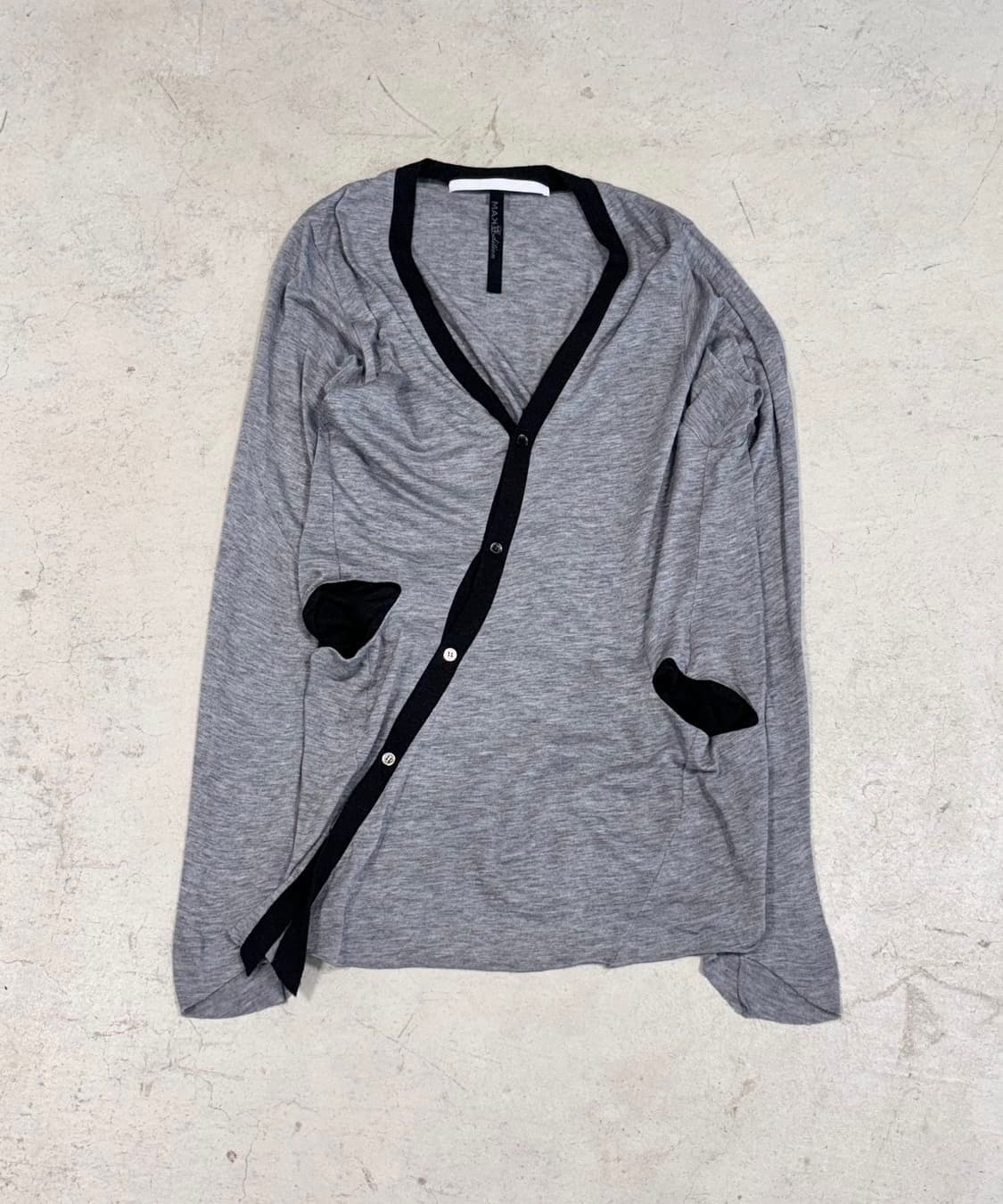 jpn 빈티지 비대칭 롱가디건 상품이미지1