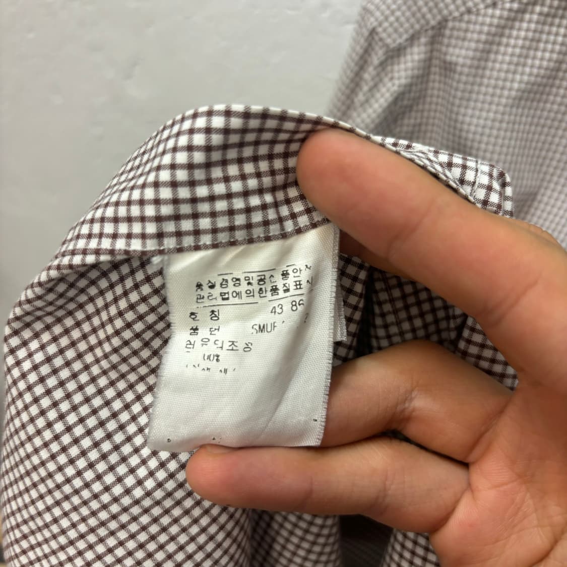 폴로 랄프 로렌 깅엄체크 셔츠 L 상품이미지8