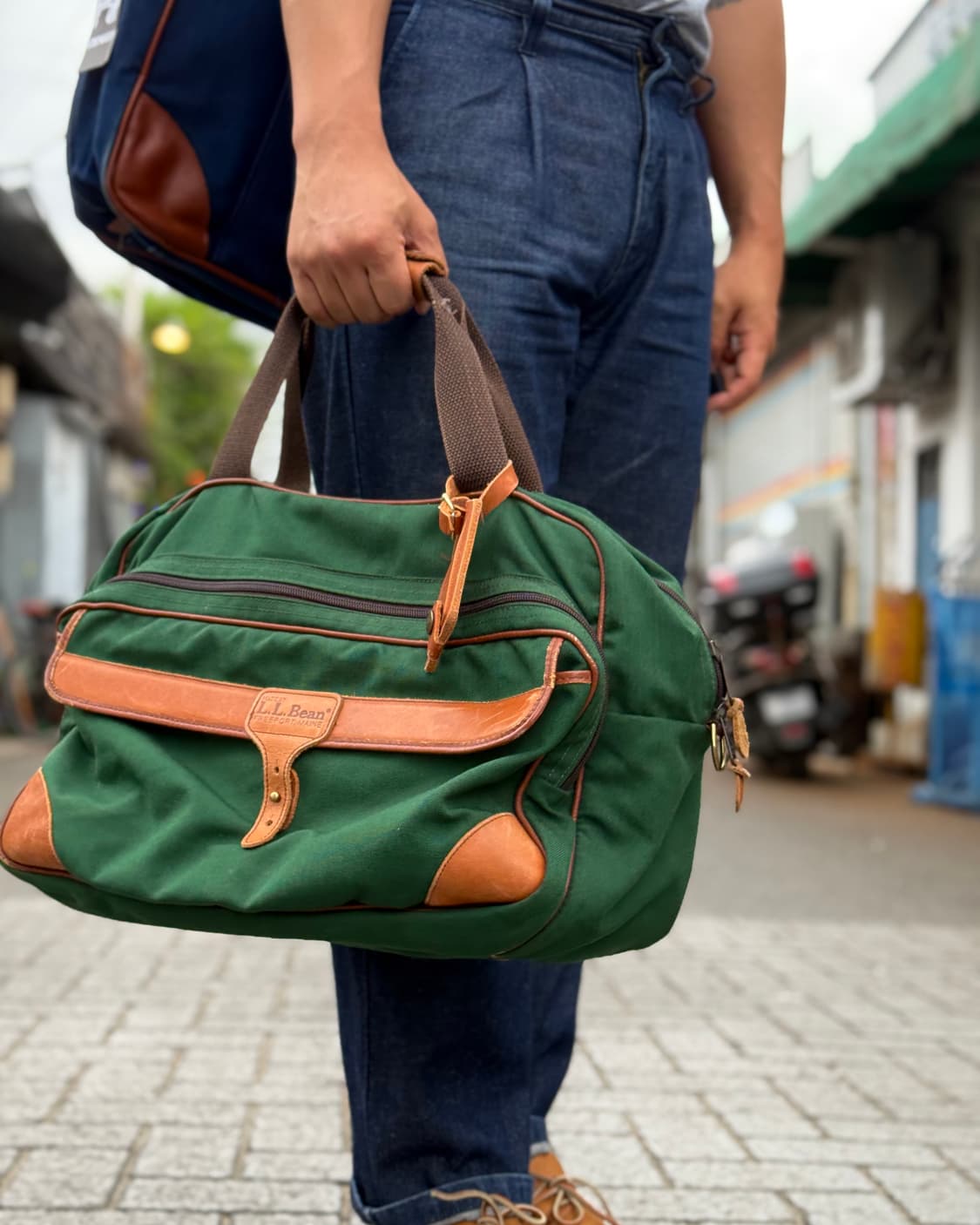 80-90's L.L.Bean 캔버스 더플백 상품이미지8