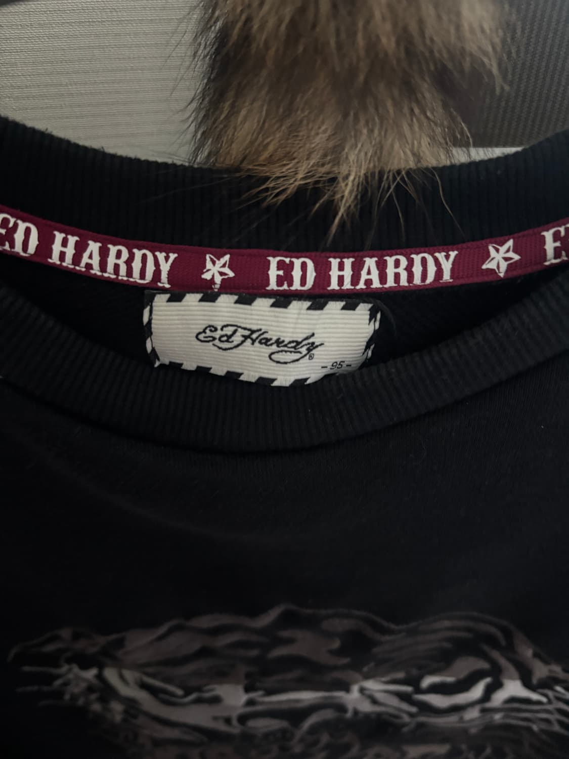 에드하드 맨투맨 블랙 상품이미지3