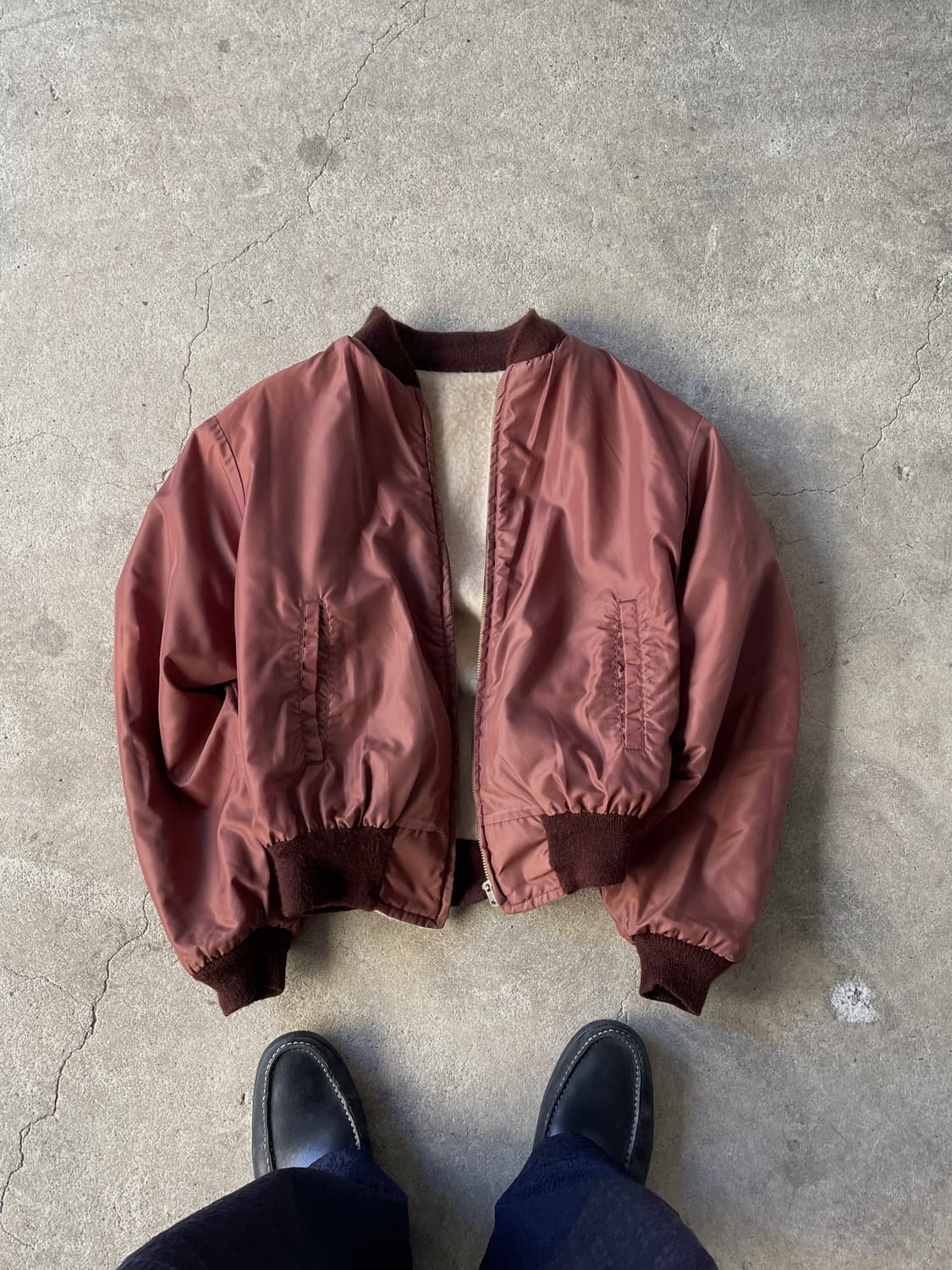 50-60s Weathercrest Riversible Bomber 상품이미지5