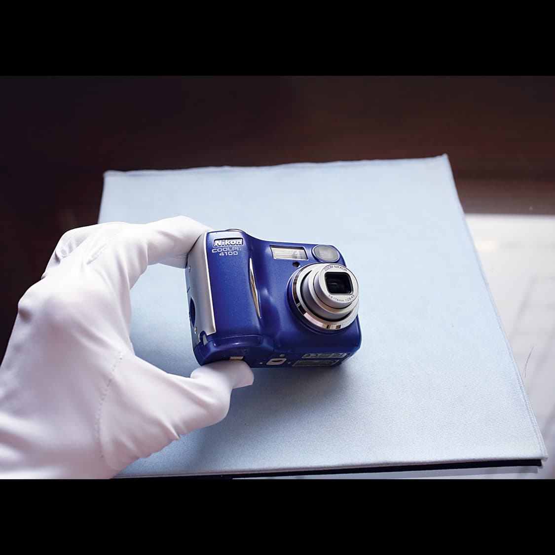 니콘 쿨픽스 4100 블루 빈티지디카 상품이미지4